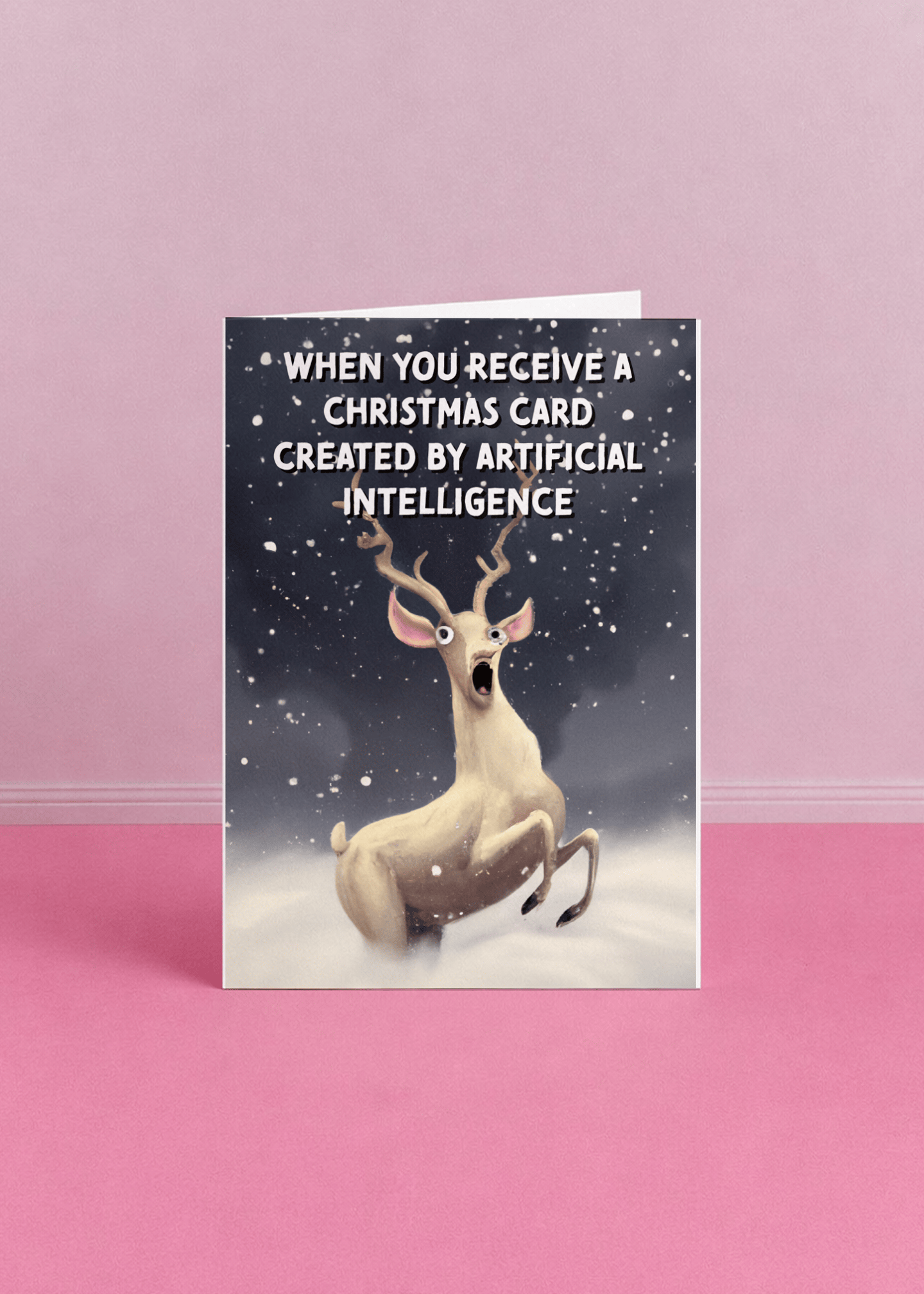 AI-Generated Christmas Card Surprise mockup 5