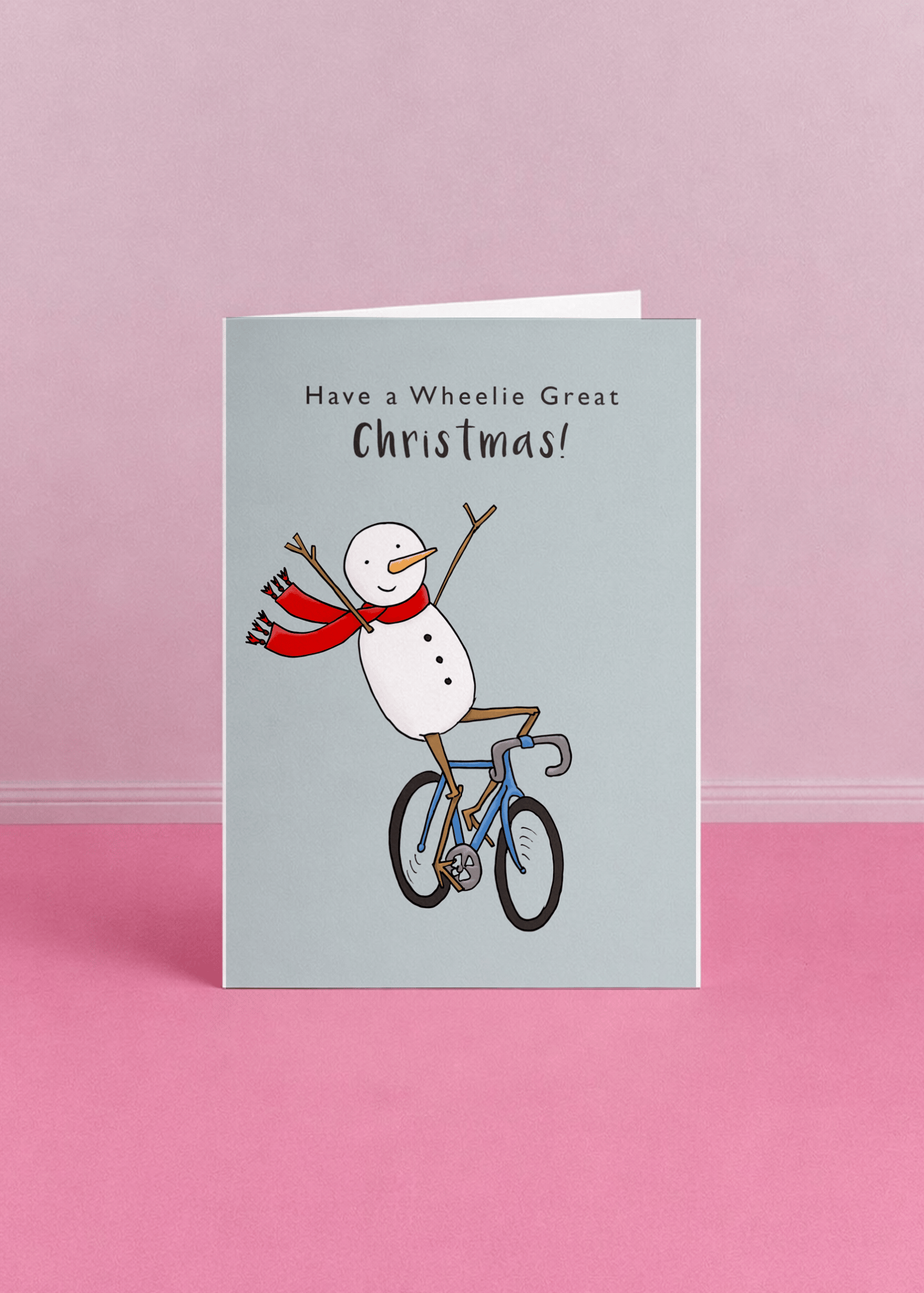 Have a Wheelie Great Christmas! mockup 5