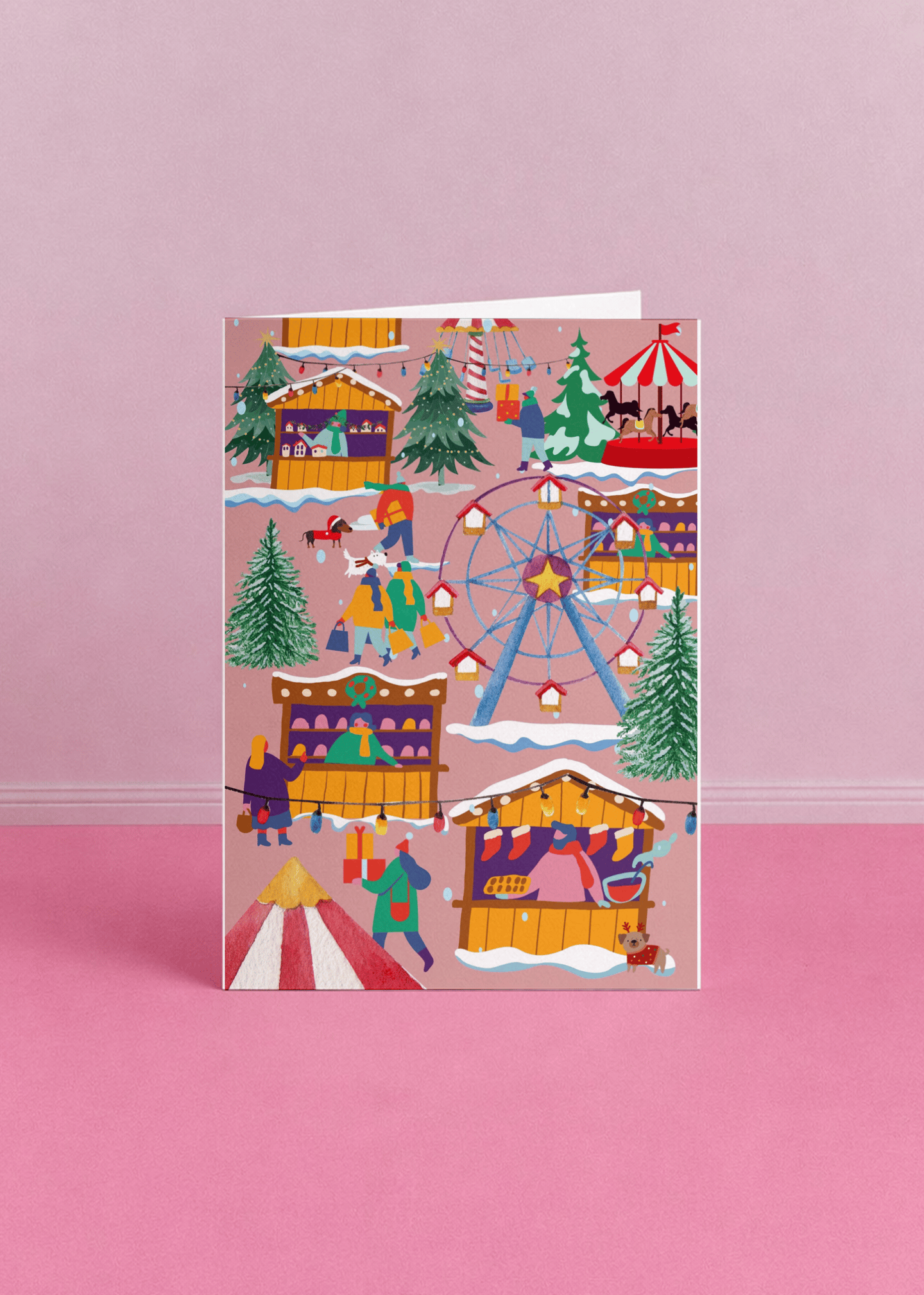 Carnival Christmas mockup 5