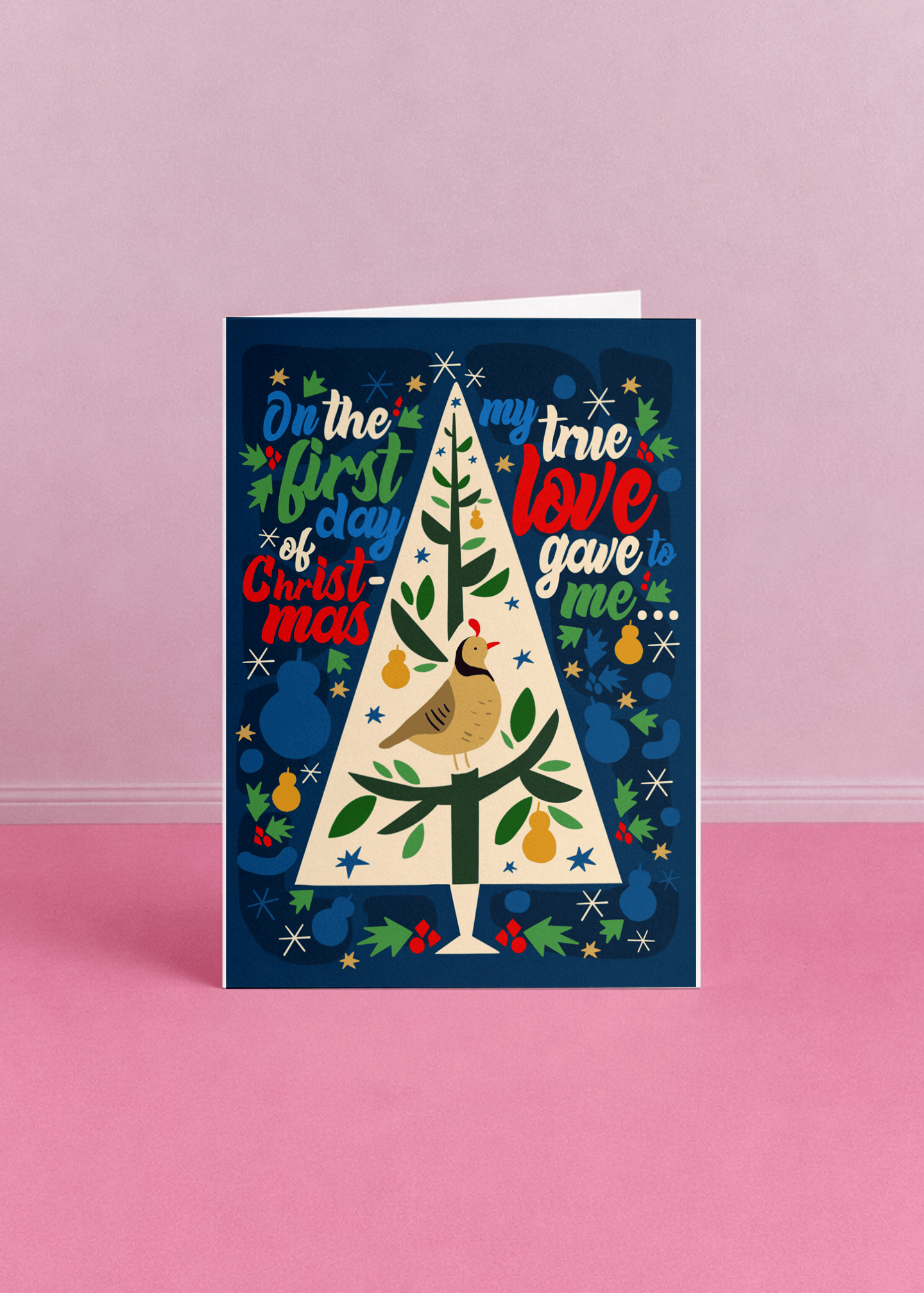 On the First Day of Christmas mockup 4