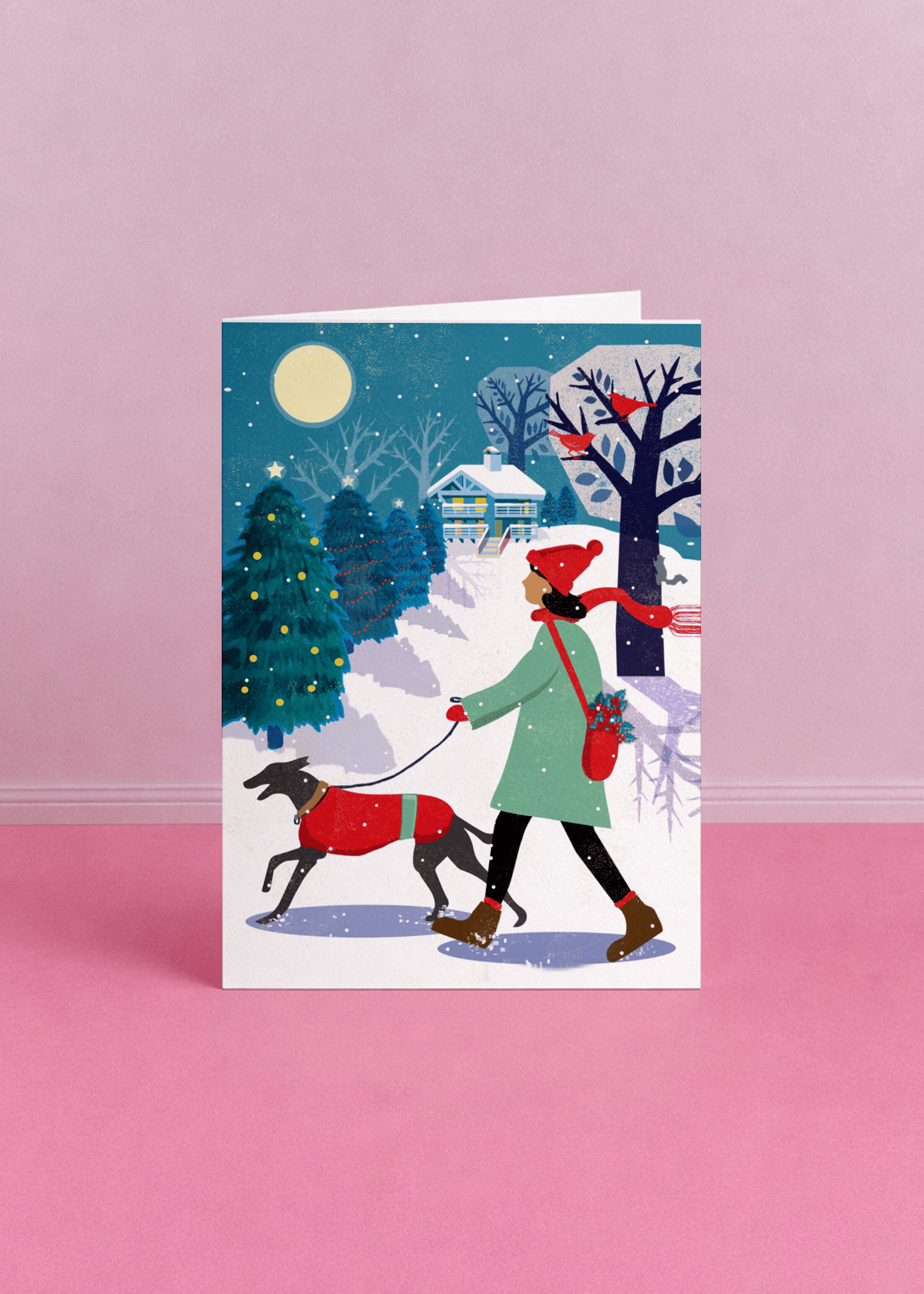 Christmas Dog Walk mockup 5