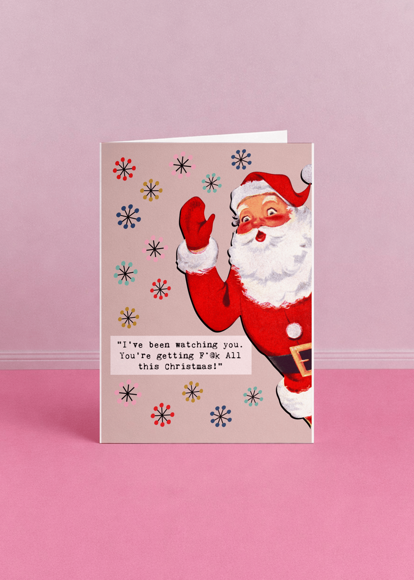Santa's Watching This Christmas mockup 5