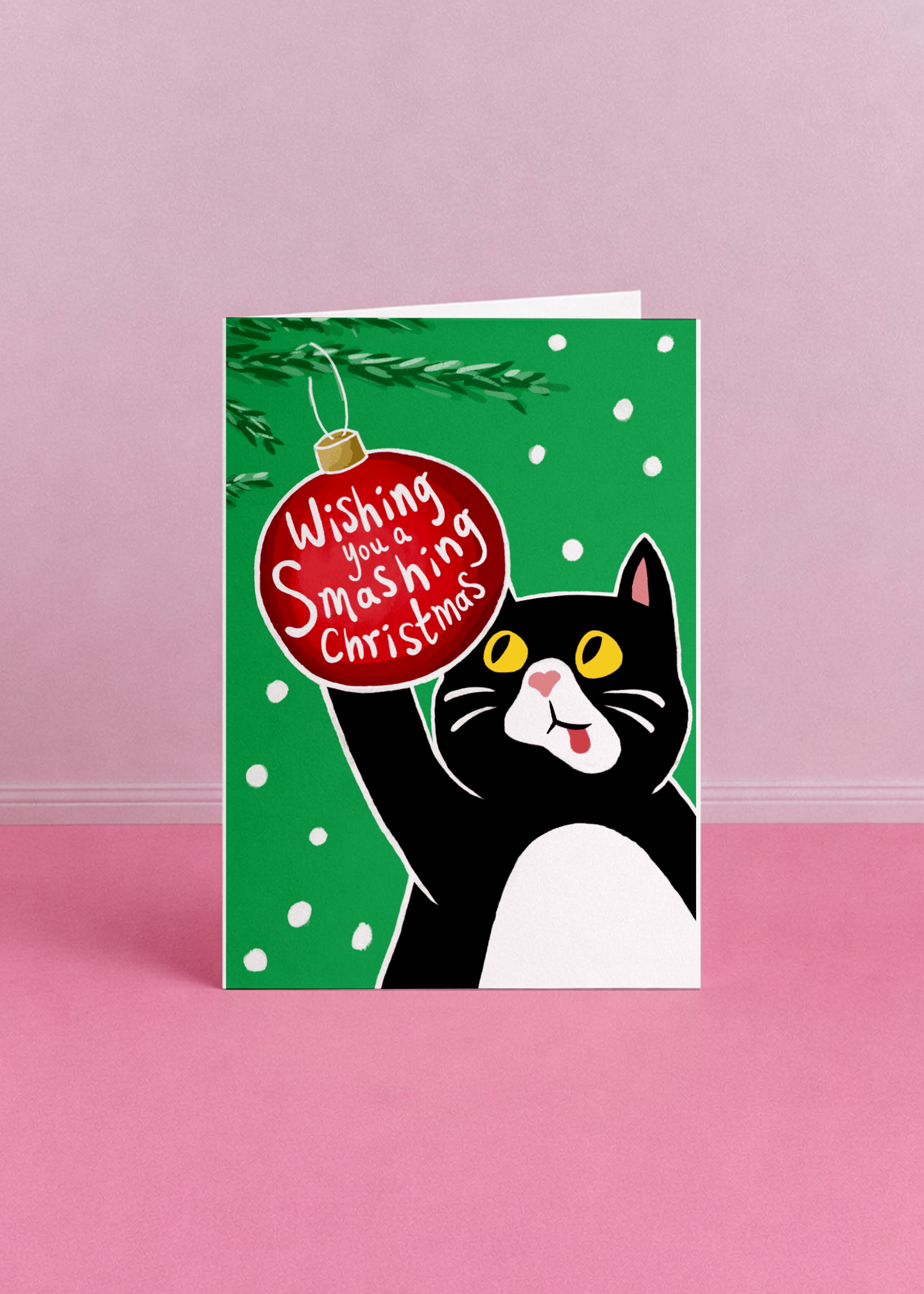 Wishing You a Smashing Christmas mockup 5