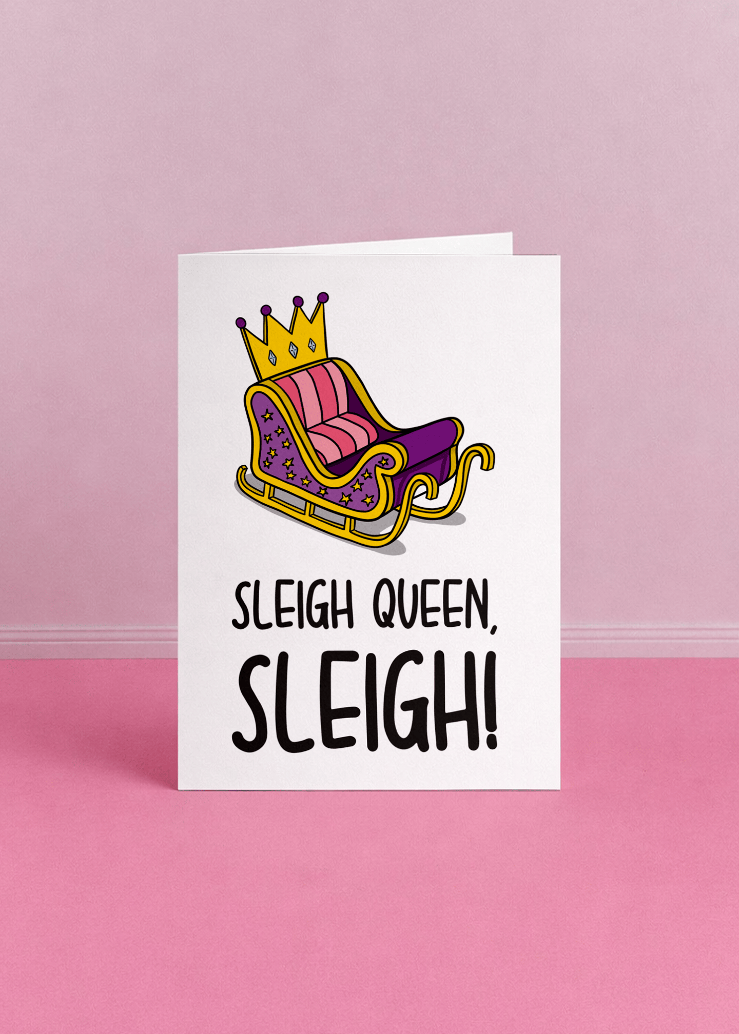Sleigh Queen Christmas mockup 5