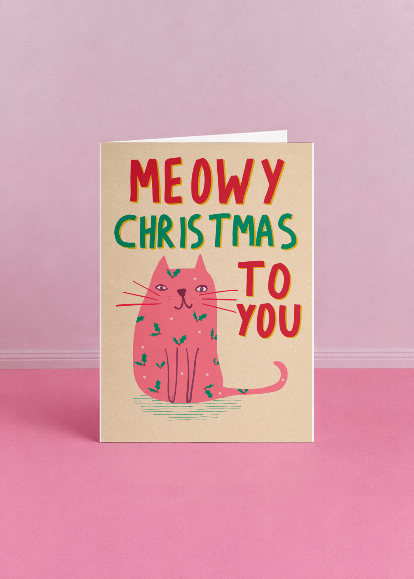 Meowy Christmas to You mockup 5
