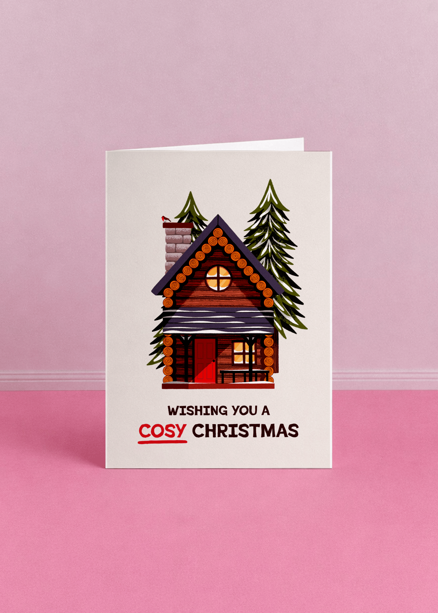 Wishing You a Cosy Christmas mockup 4
