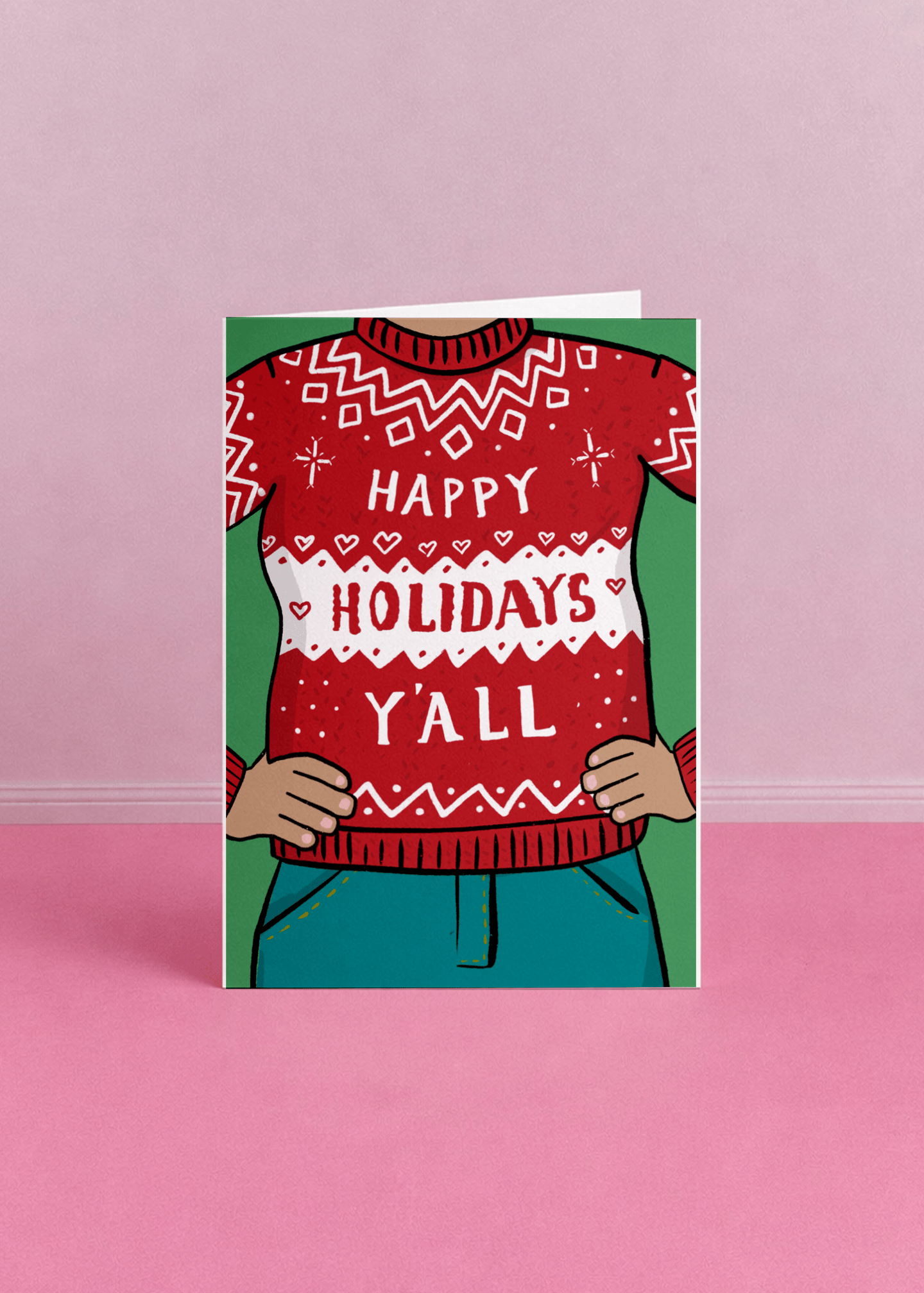 Happy Holidays Y'all mockup 4