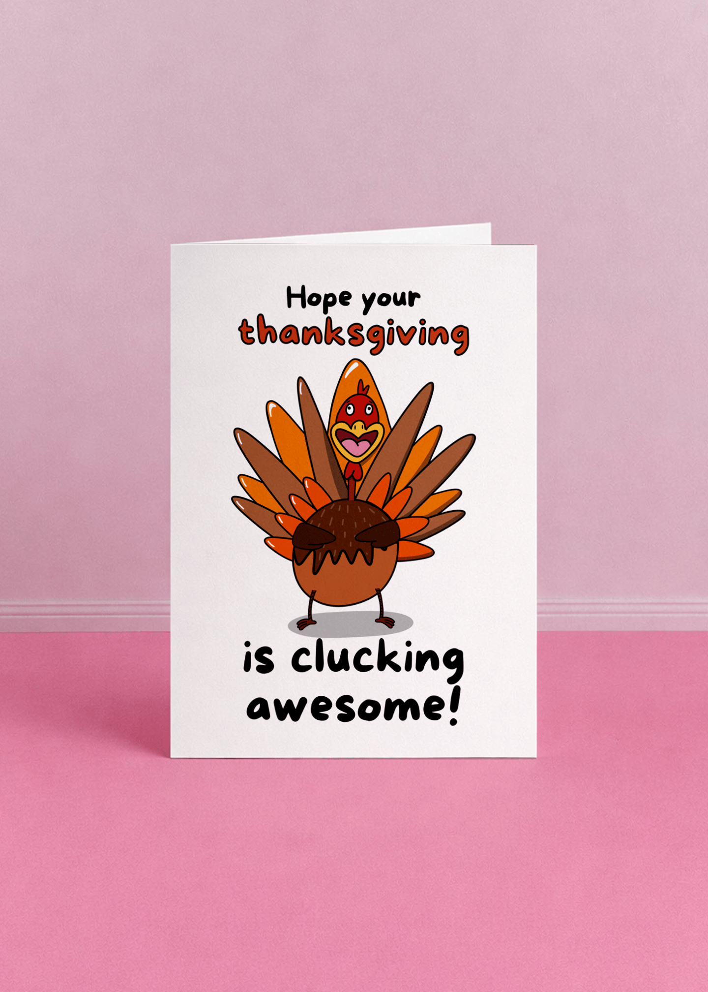 Clucking Awesome Thanksgiving mockup 5