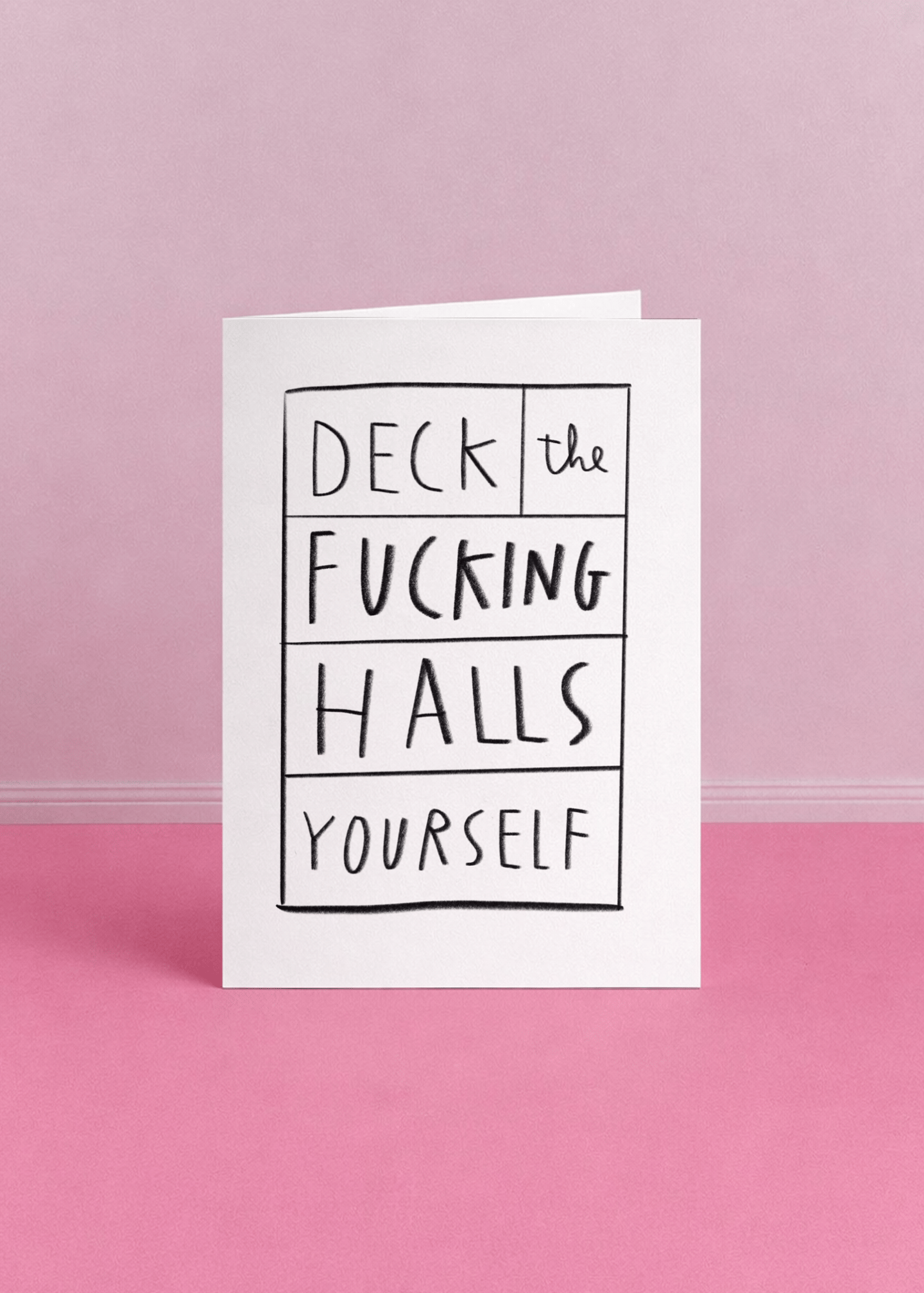 Deck the F***ing Halls Yourself mockup 5