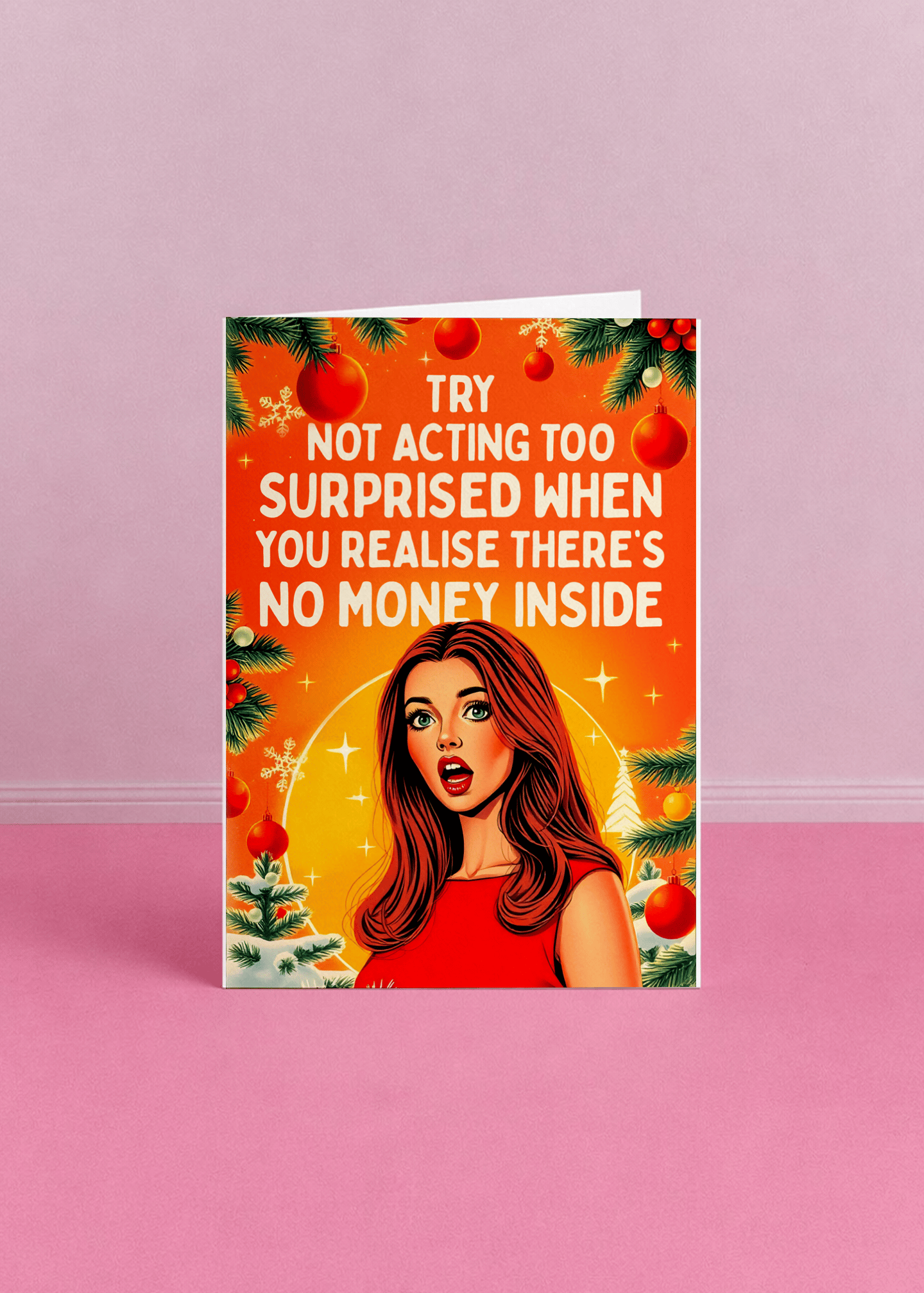 Try Not Acting Too Surprised mockup 5