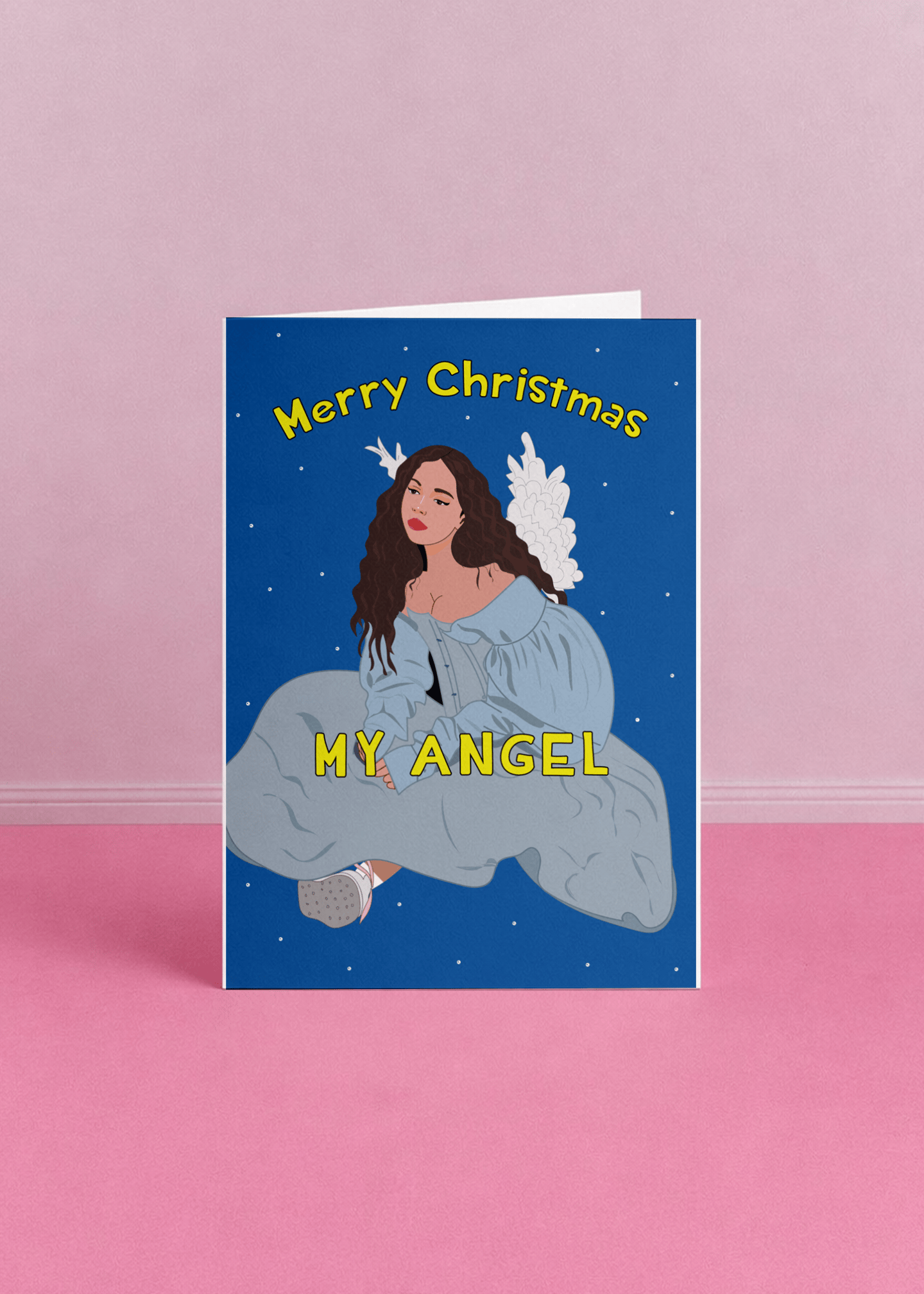 Merry Christmas My Angel Card mockup 5