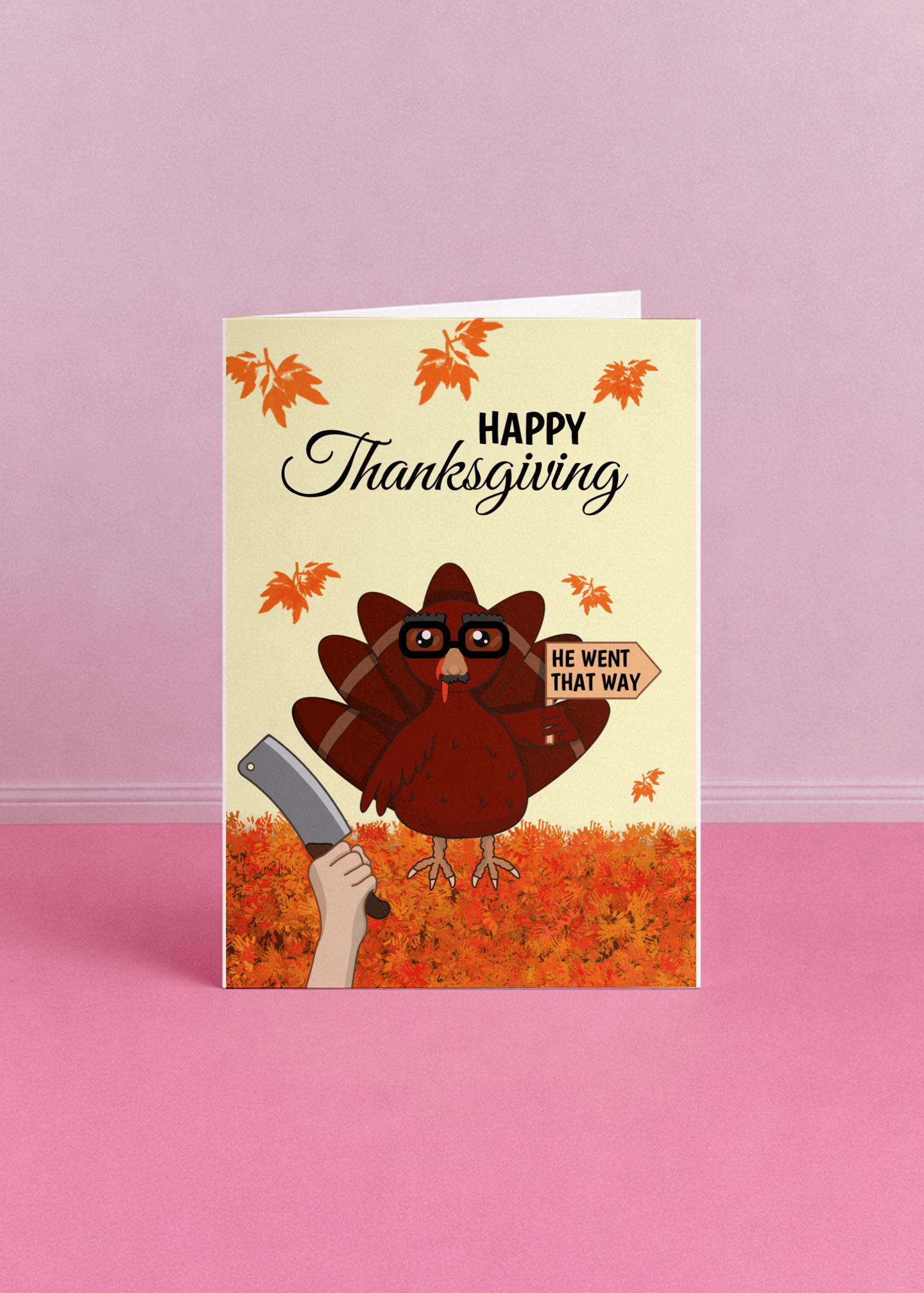 Disguised Turkey Thanksgiving mockup 5