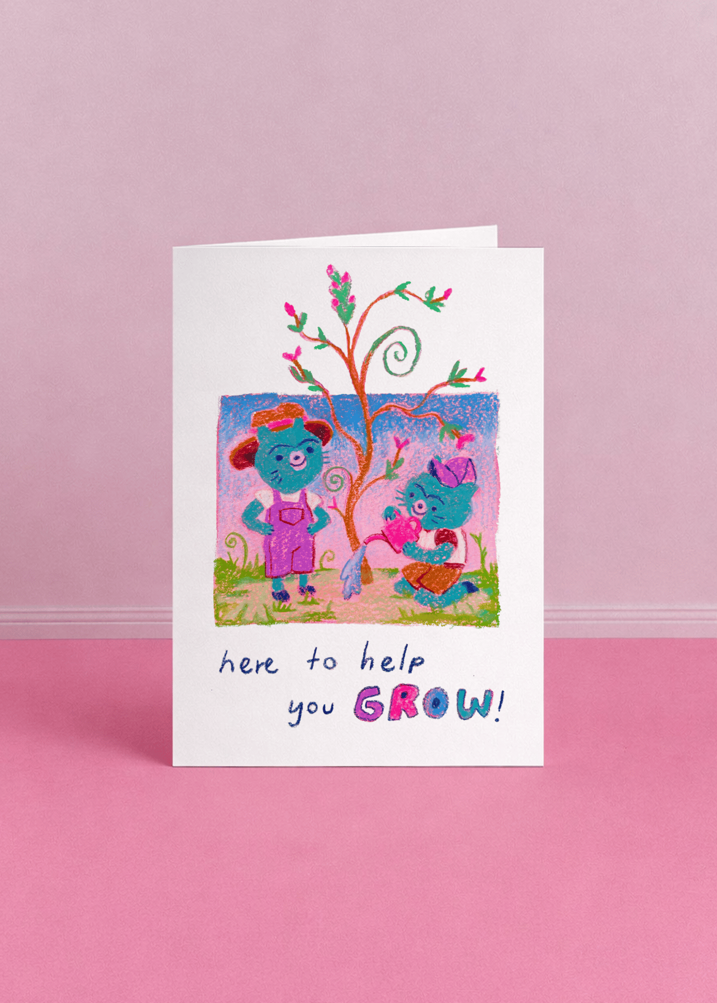 here to help you grow mockup 5
