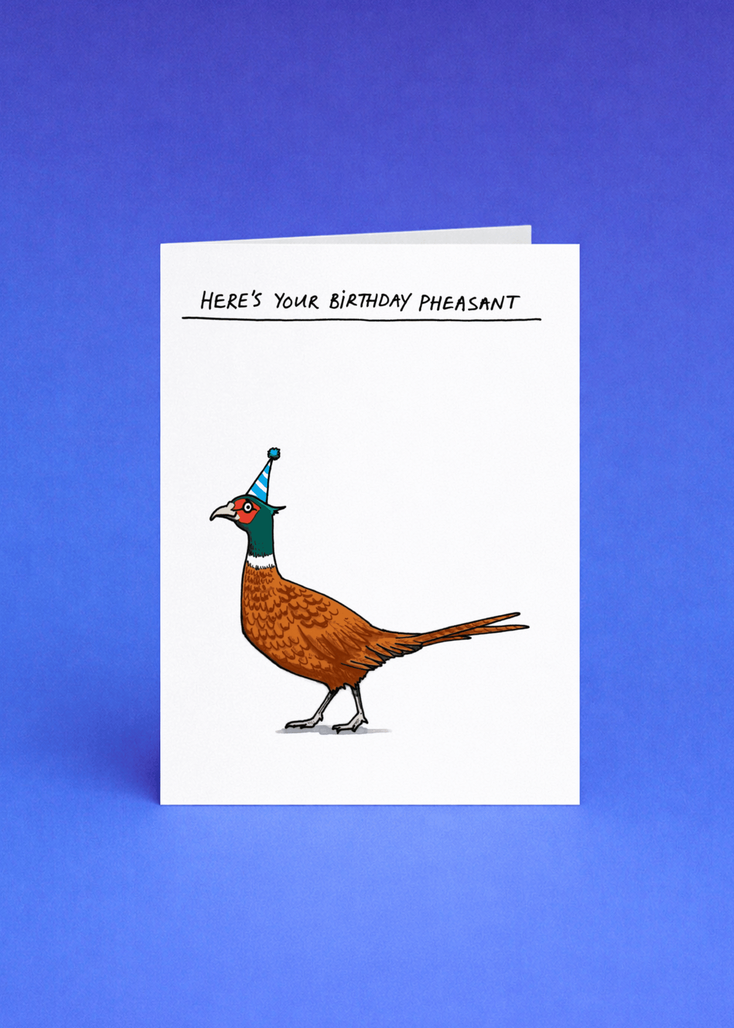 Here's Your Birthday Pheasant mockup 5
