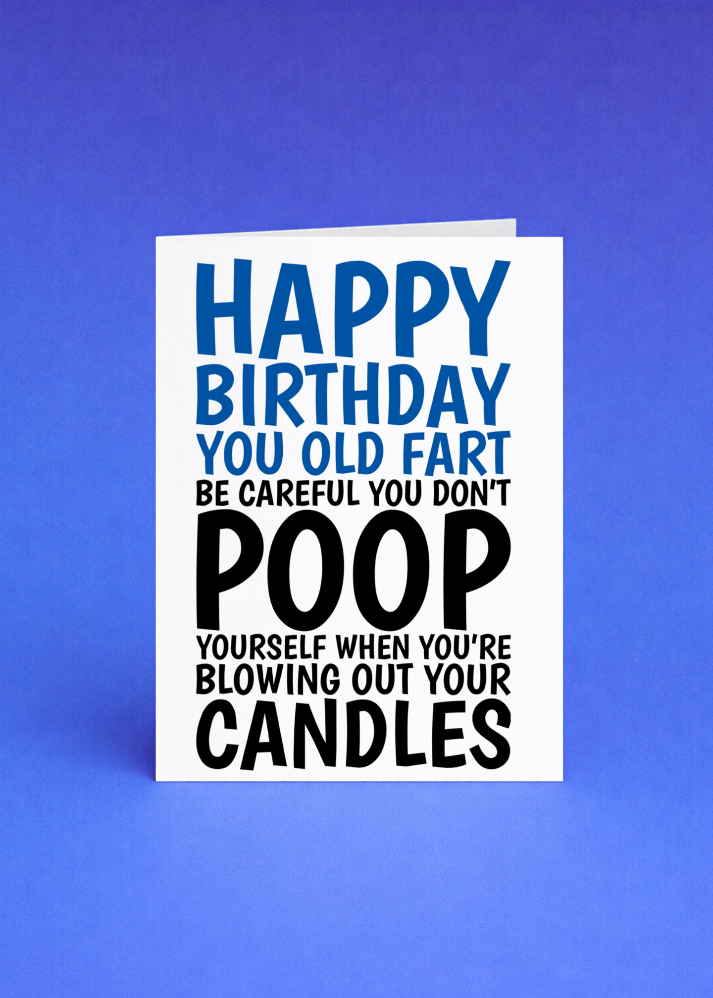 Happy Birthday You Old Fart mockup 5