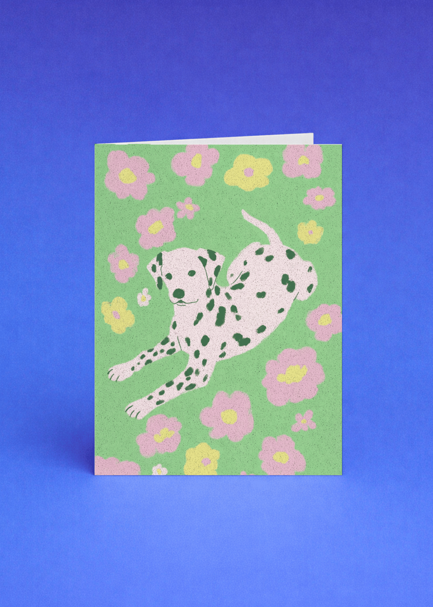 dalmatian laying down mockup 5