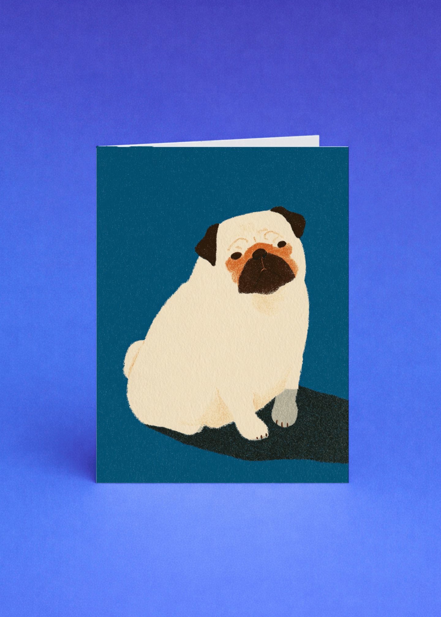 pug sitting mockup 5