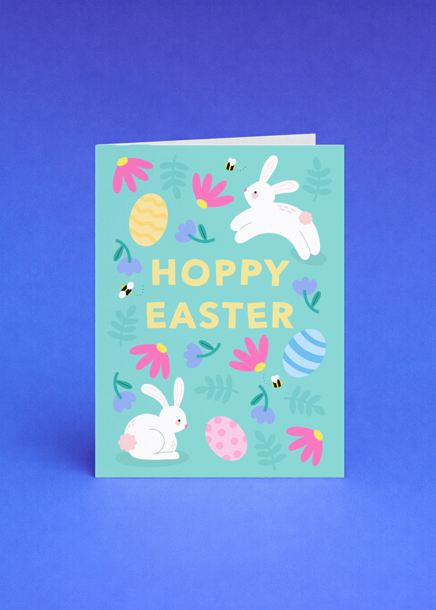 hoppy easter bunnies mockup 5