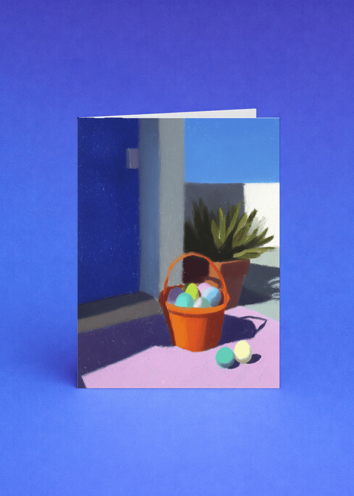 easter egg painting mockup 5
