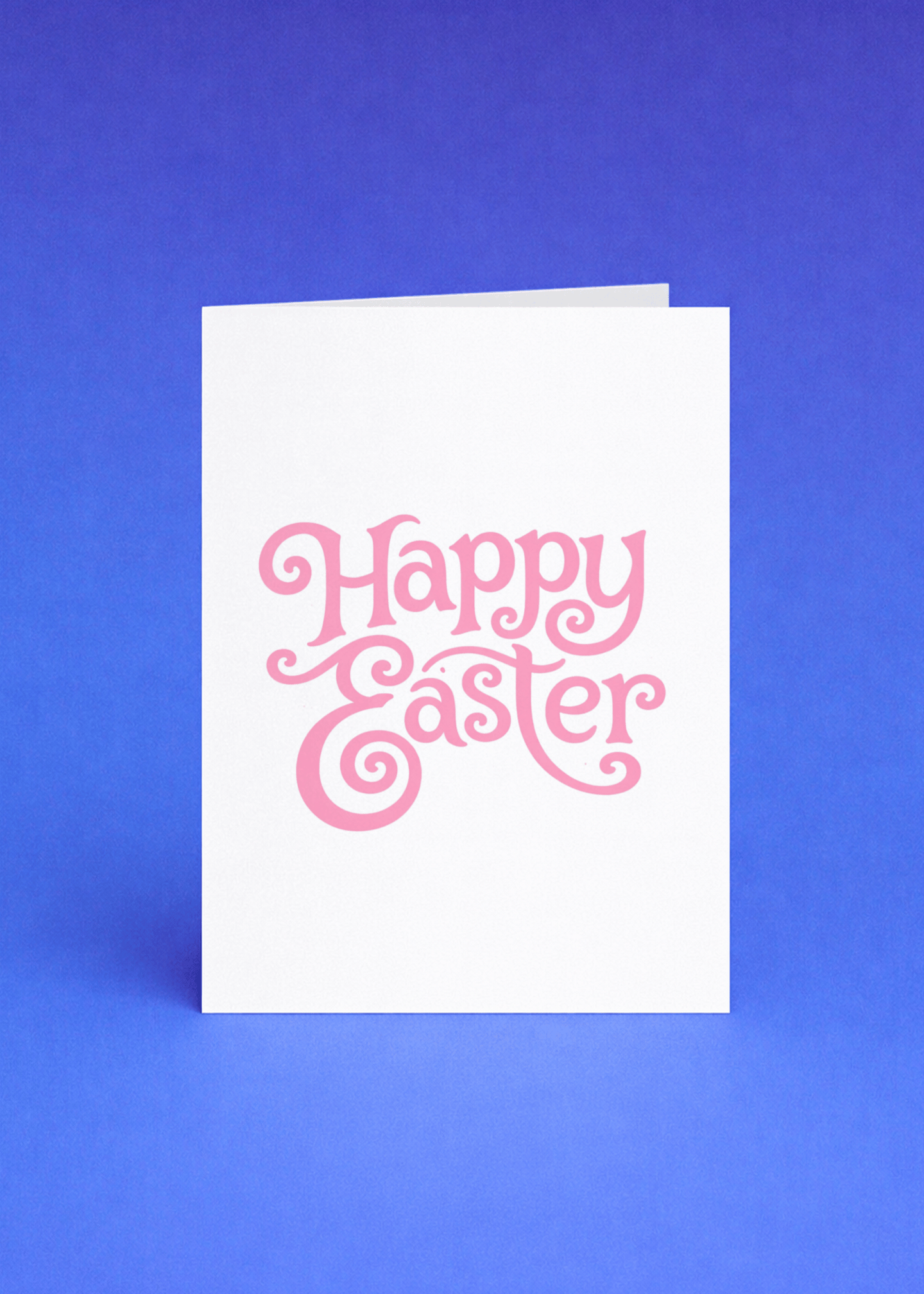 Elegant Easter Greetings Card mockup 5