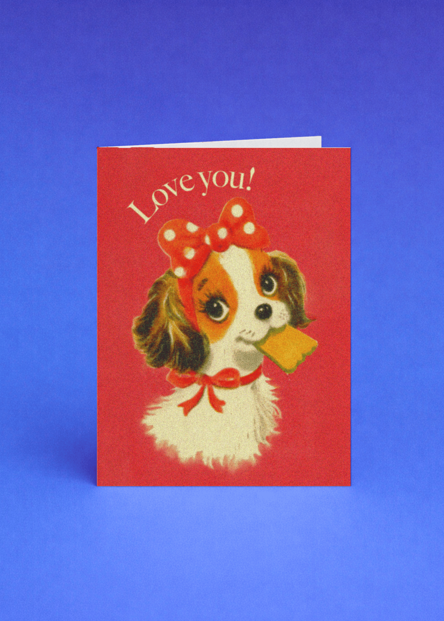 Adorable Puppy Love Card mockup 5