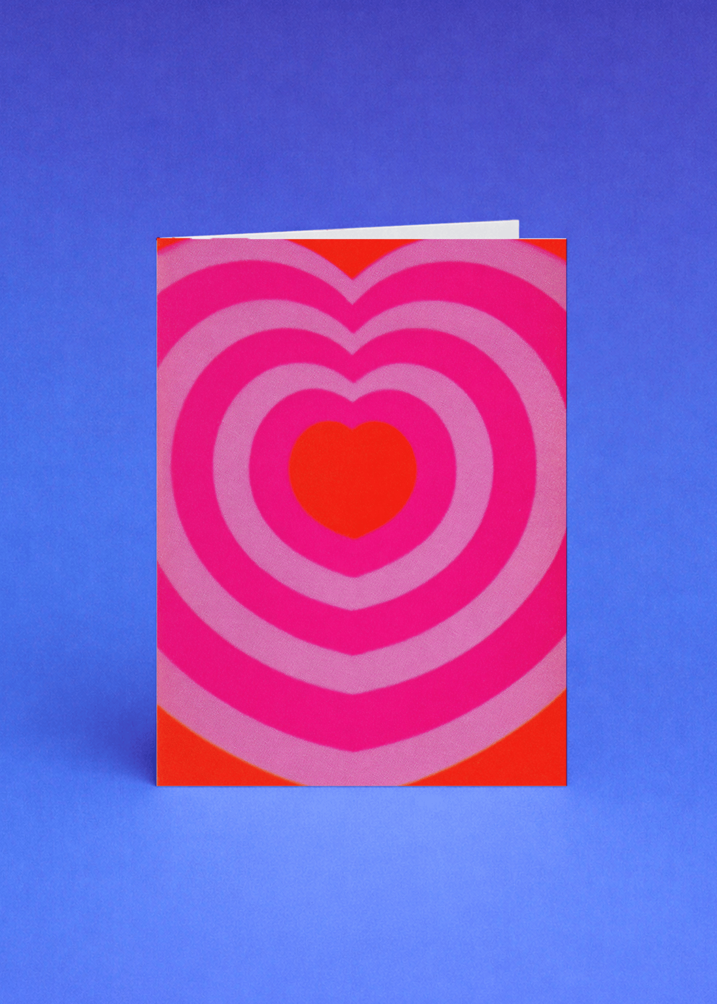 Radiant Heartbeat Greeting Card mockup 5