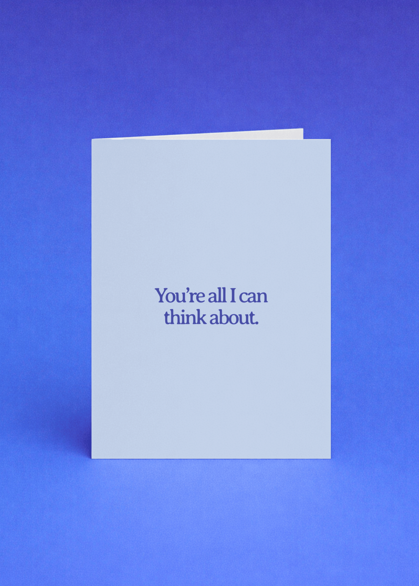 You're Always on My Mind Card mockup 5