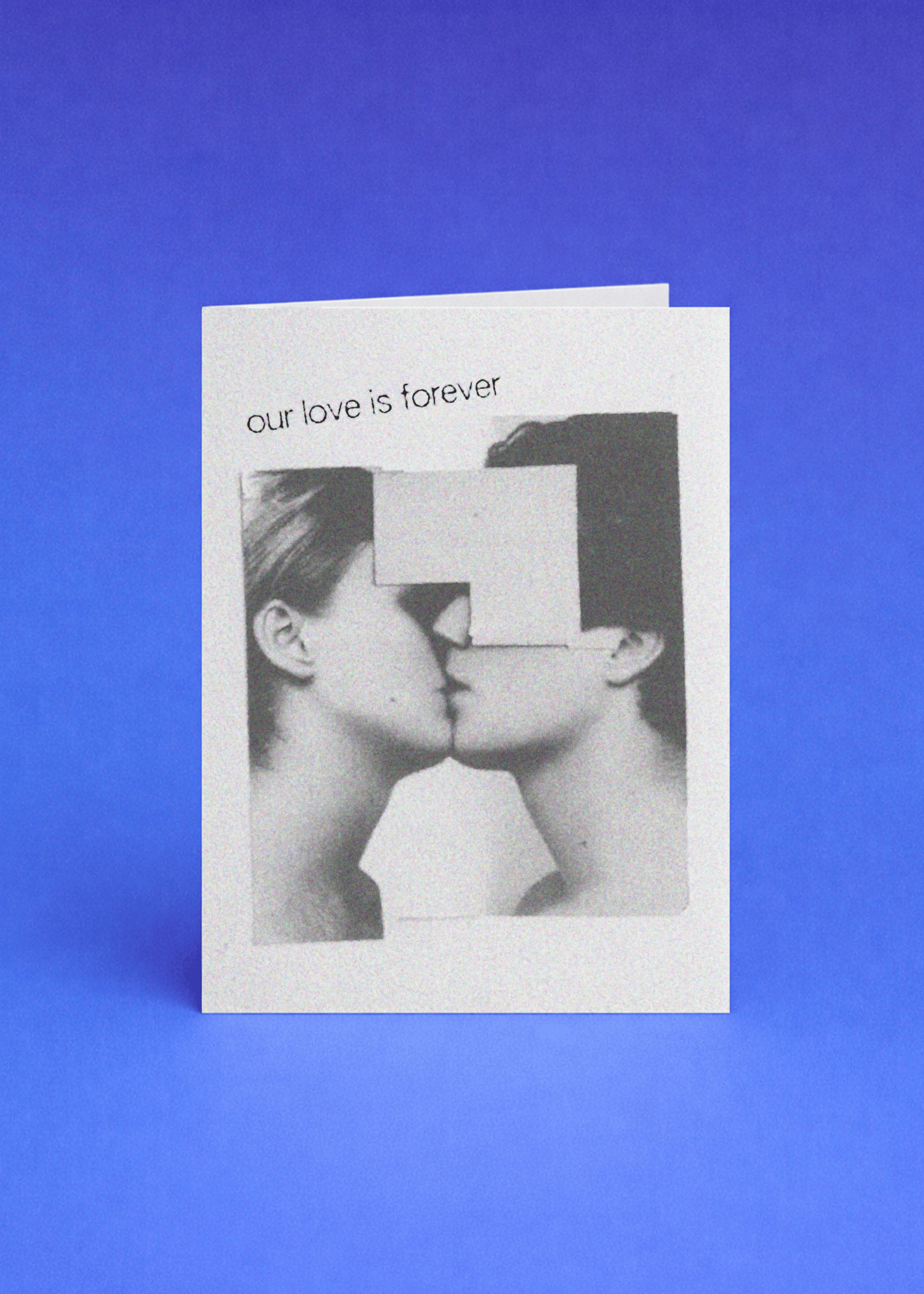 Our Love is Forever Card mockup 5