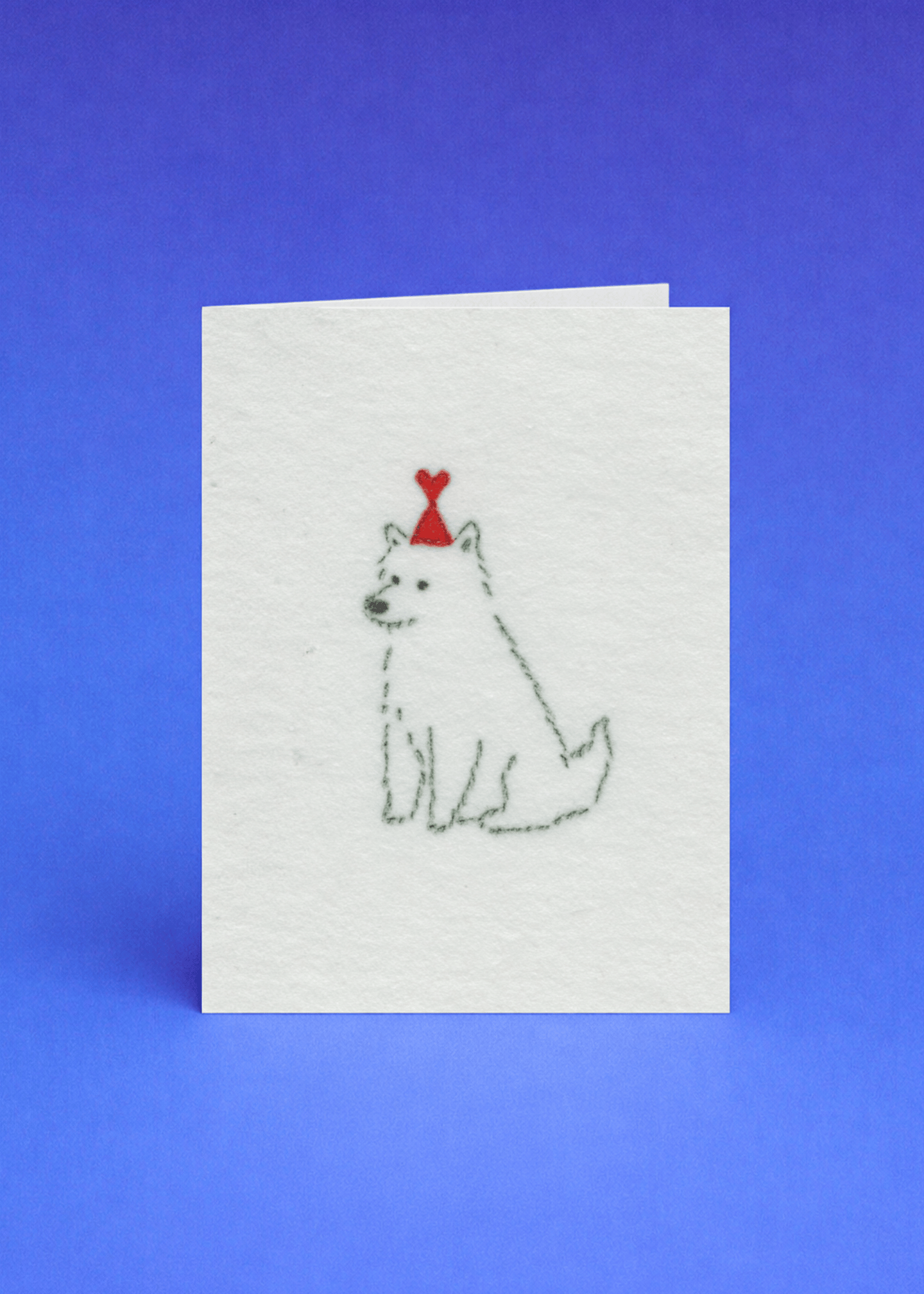 Playful Pup Birthday Card mockup 5
