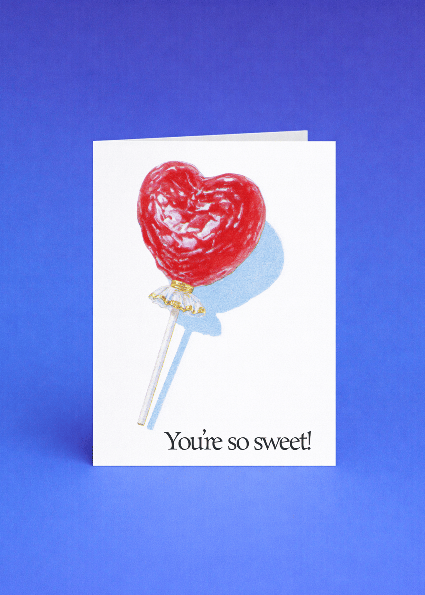 Sweet Heart Lollipop Card mockup 5