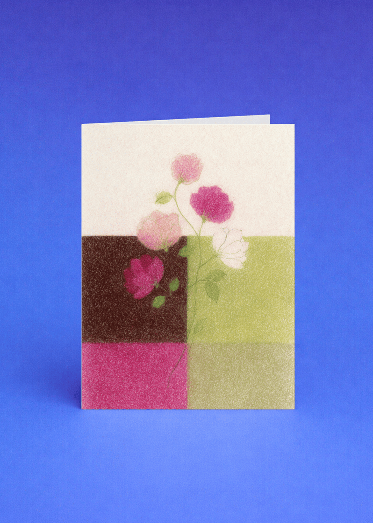 Charming Floral Elegance Card mockup 5