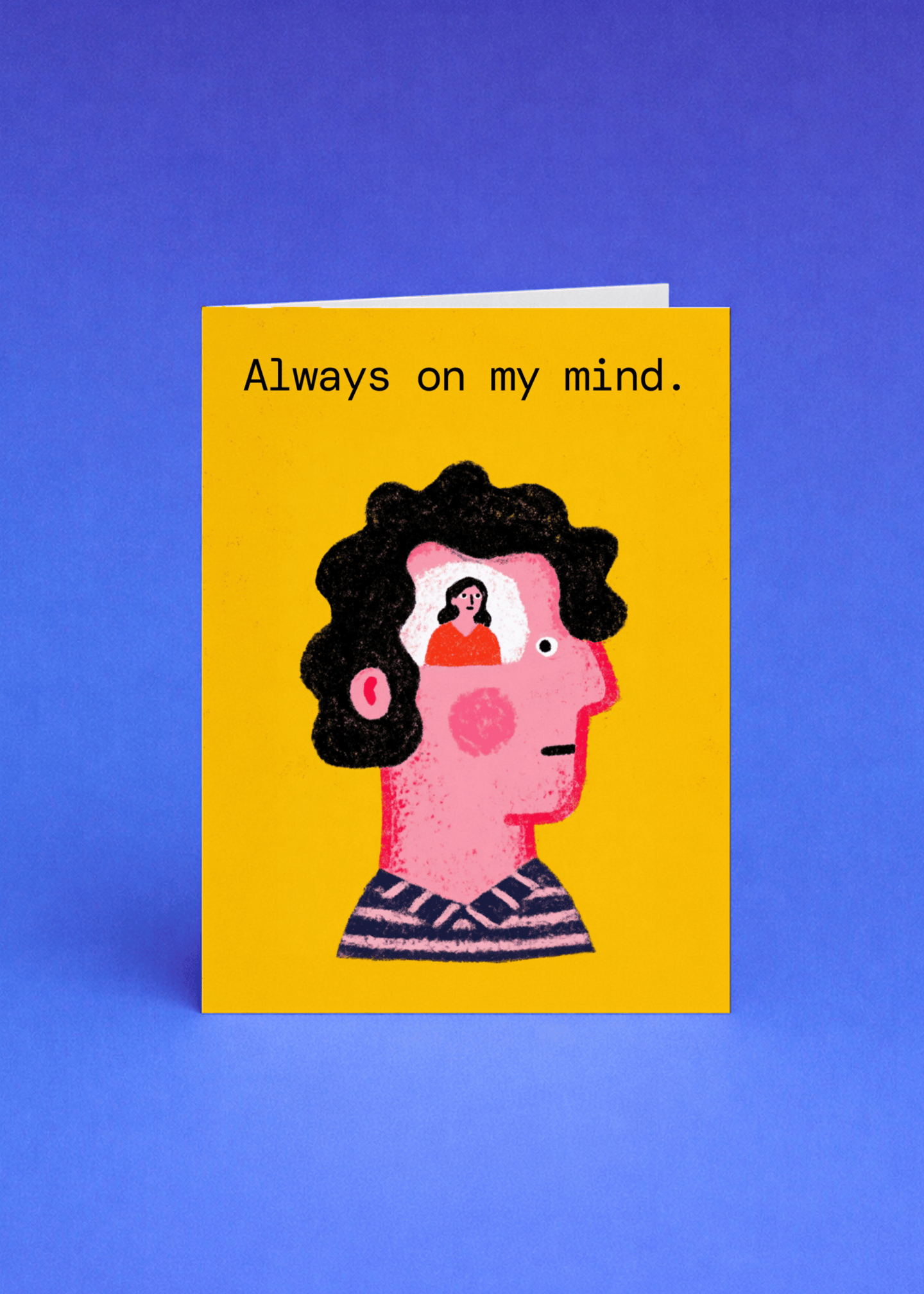 Always on My Mind Card mockup 5
