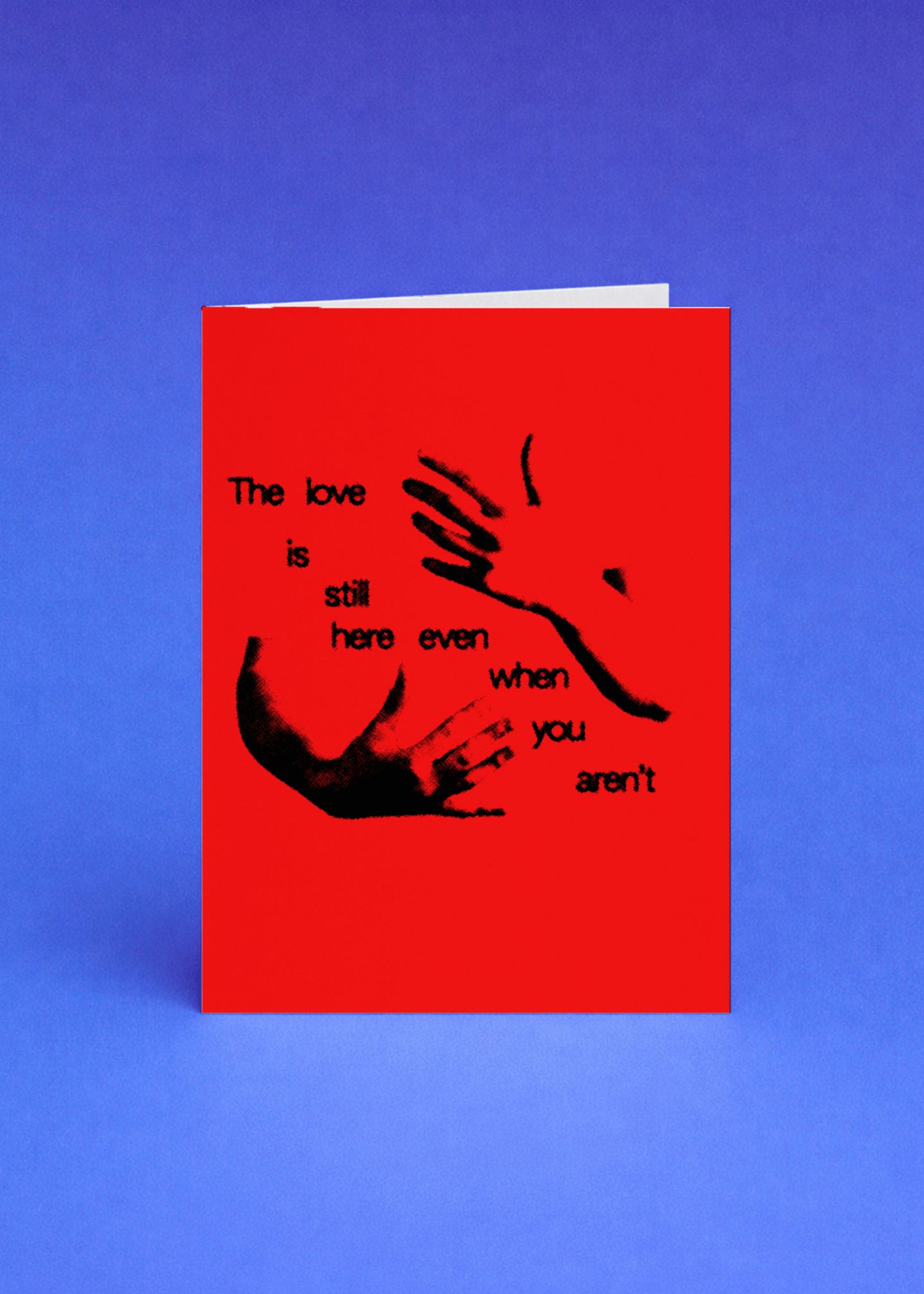 Love Across Distance Card mockup 5