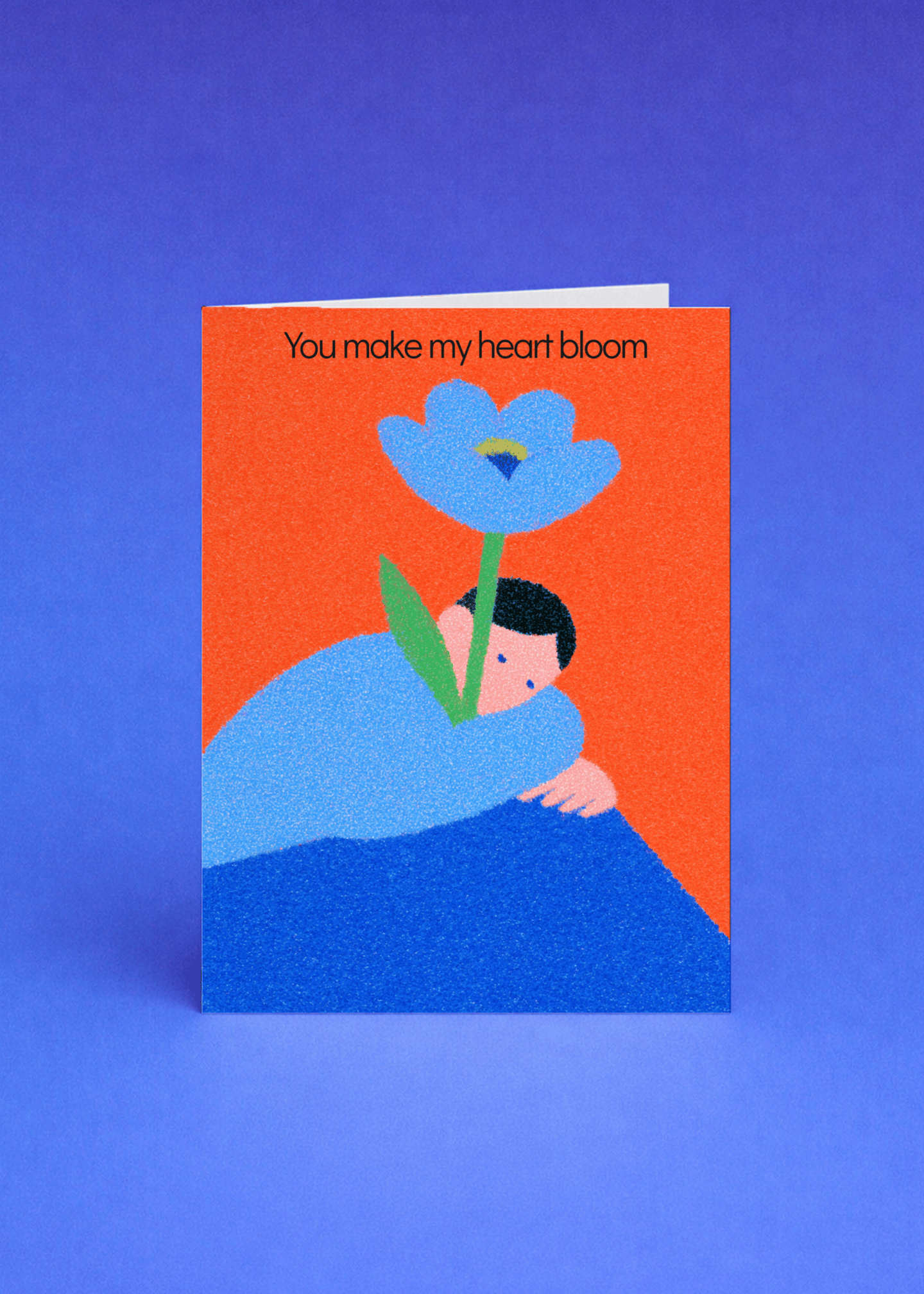 Heartfelt Bloom Card mockup 5