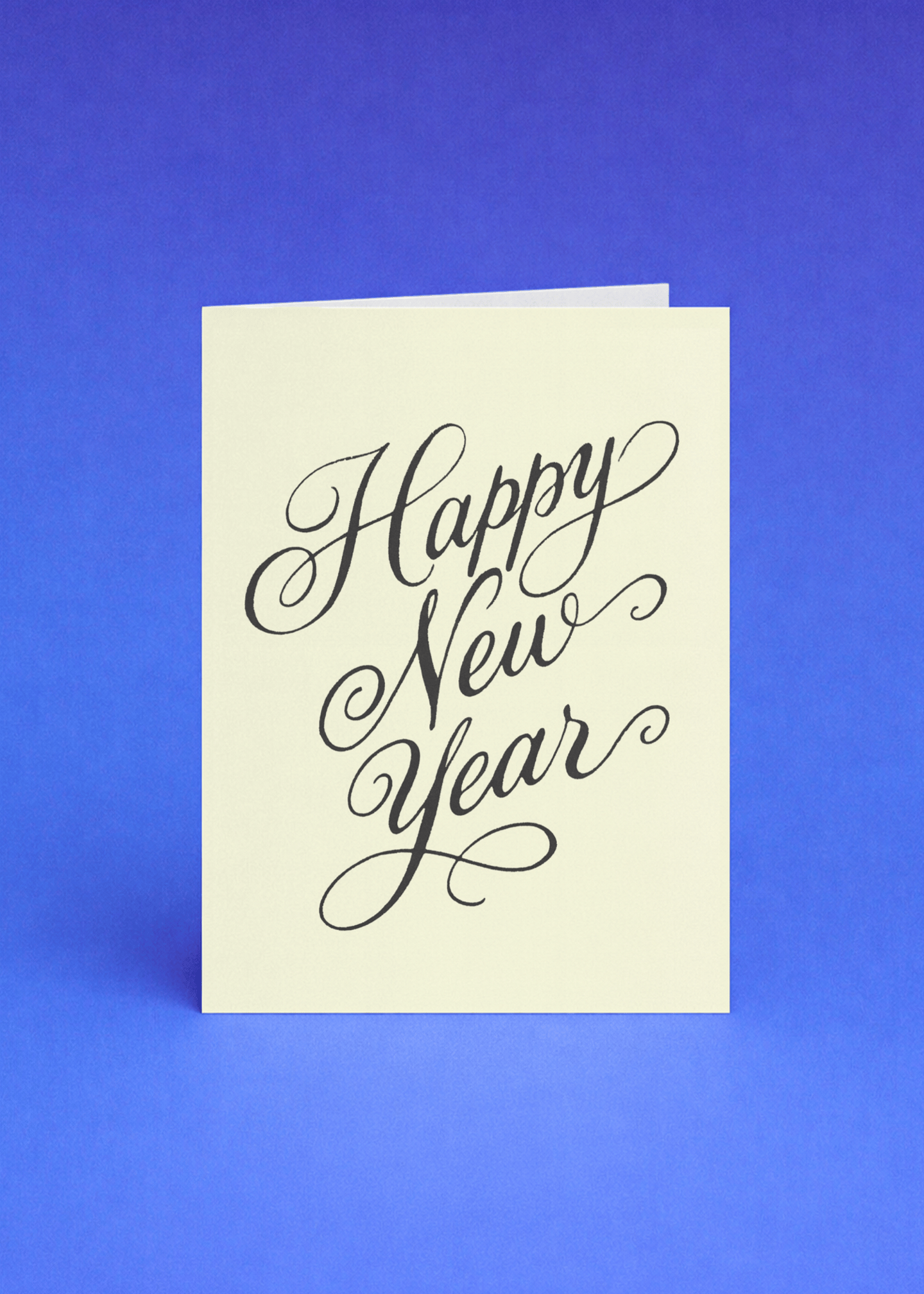 Elegant Happy New Year Card mockup 5