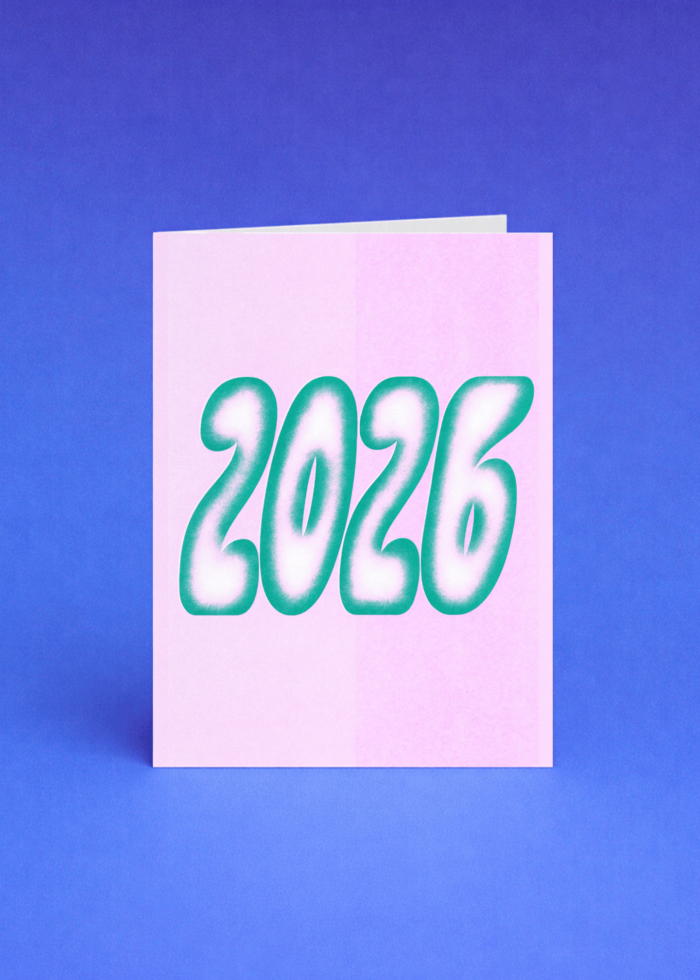 Welcome 2026 Celebration Card mockup 5