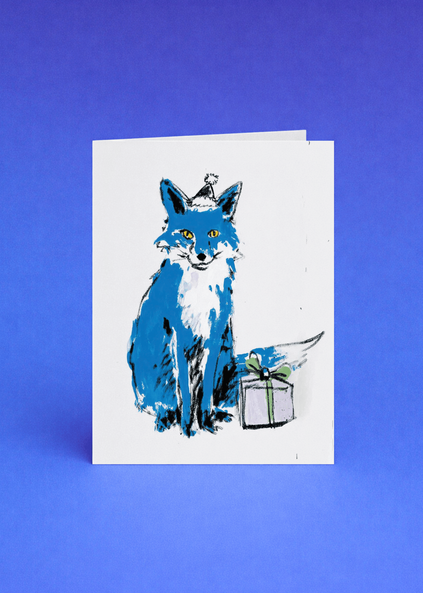 Blue Fox Birthday Cheer mockup 5
