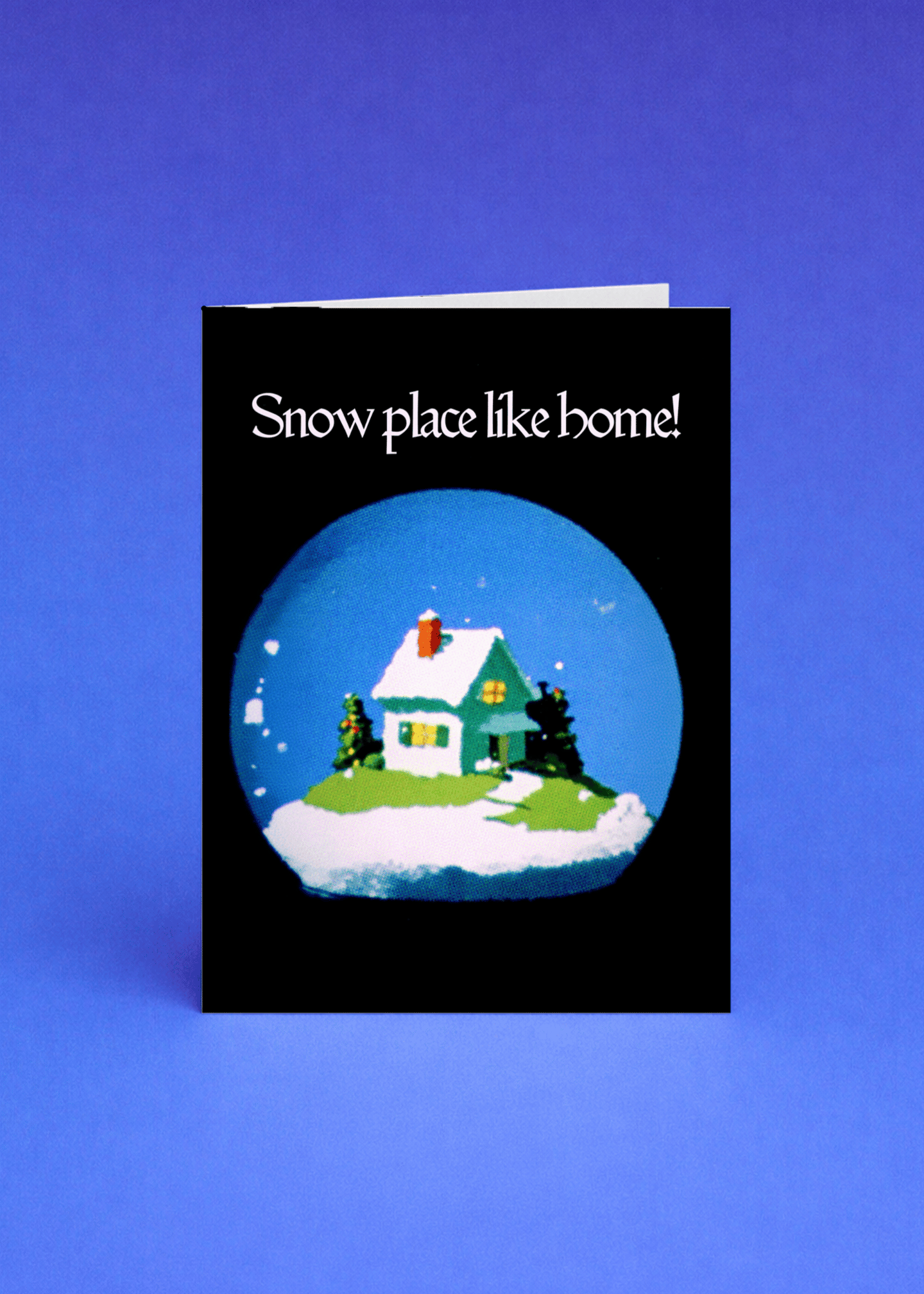 Cozy Winter Wonderland Card mockup 5