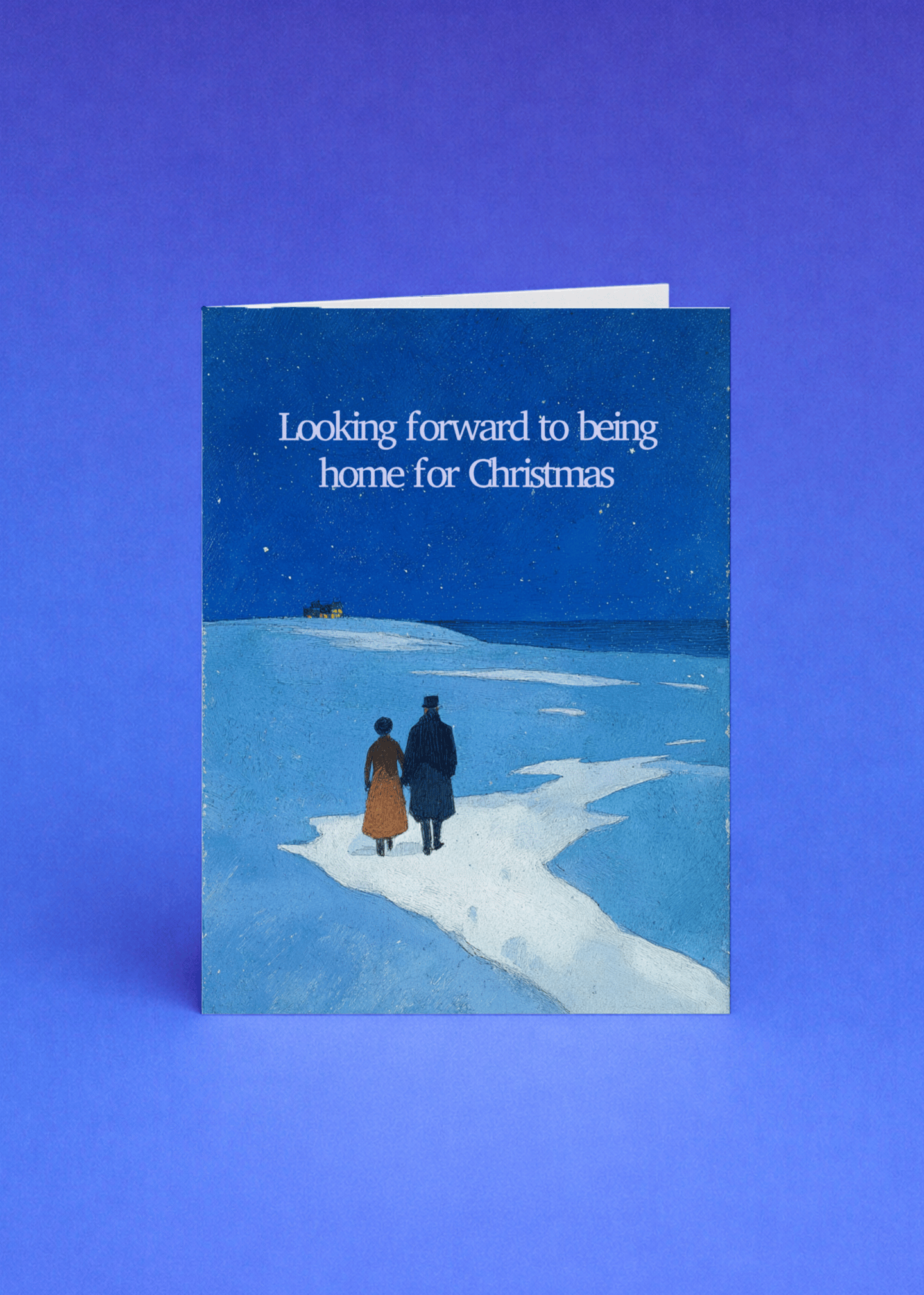 Home for Christmas Card mockup 5
