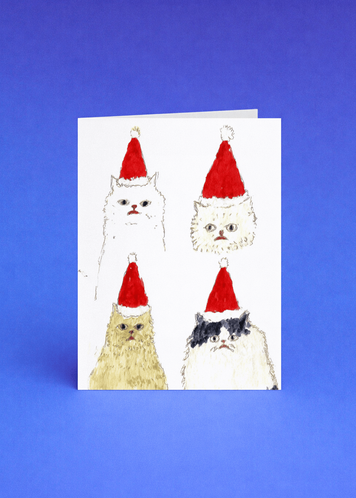 Festive Cats Christmas Greetings mockup 2
