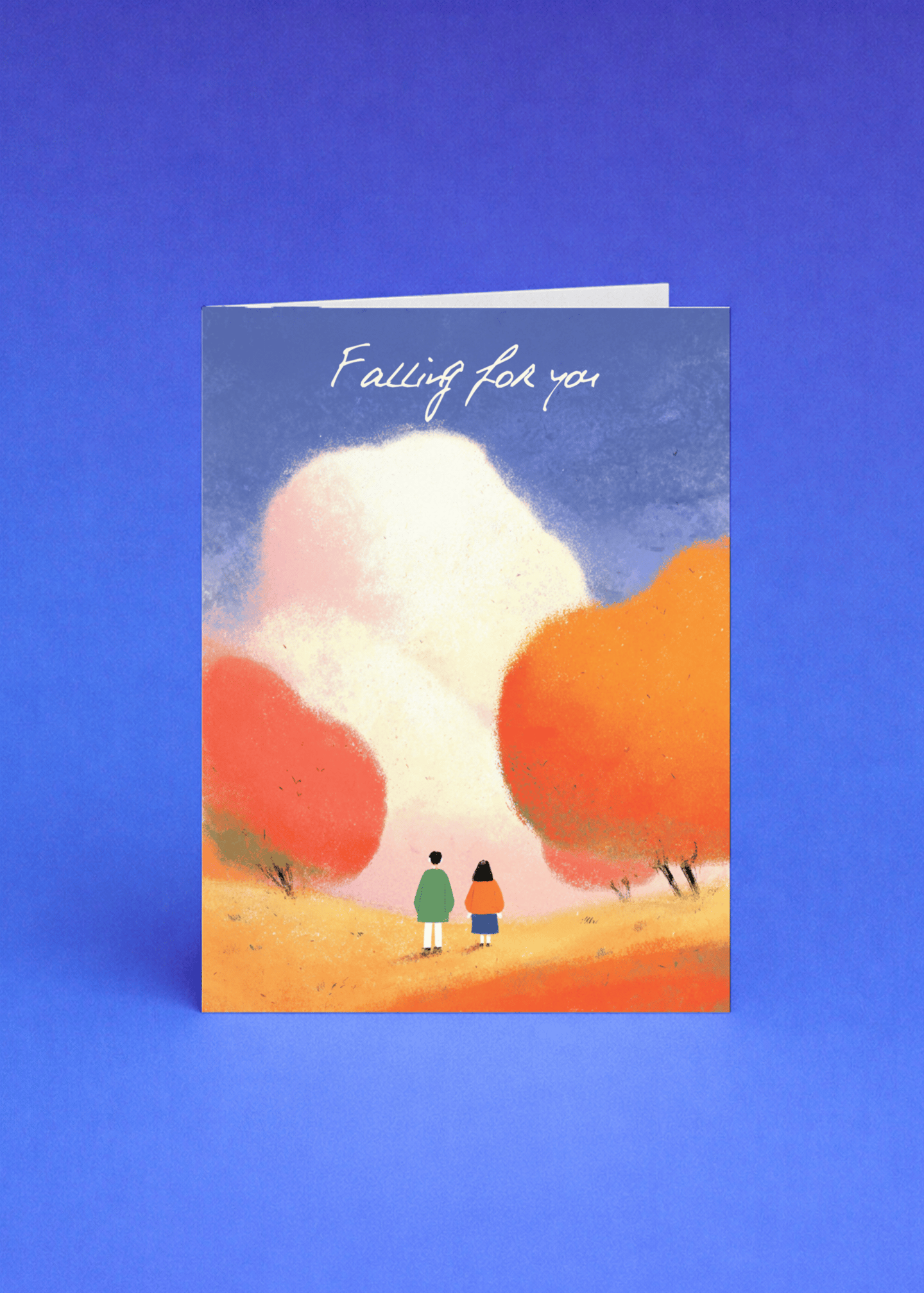 Autumn Love Adventure Card mockup 5