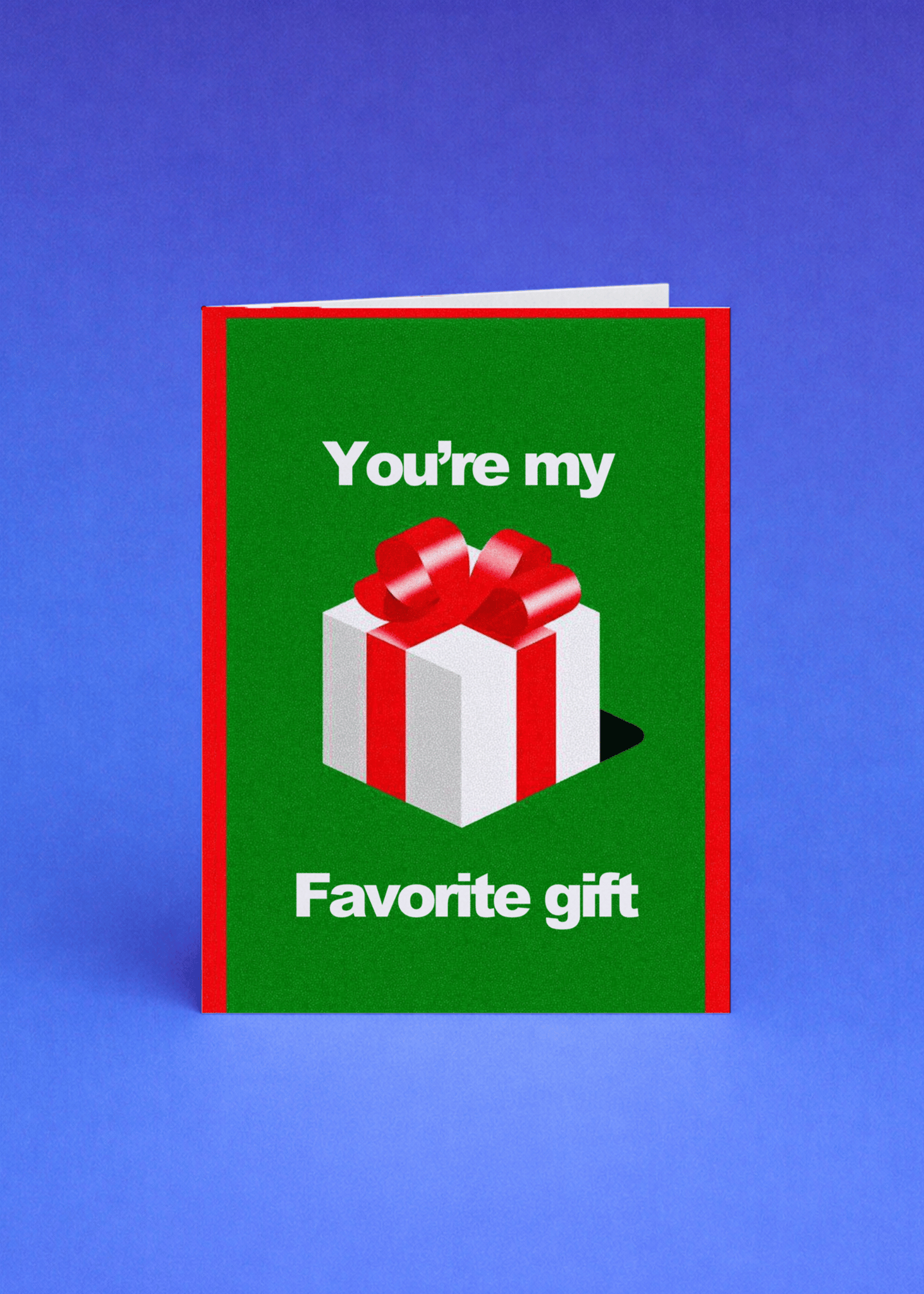 You're My Favorite Gift Card mockup 5