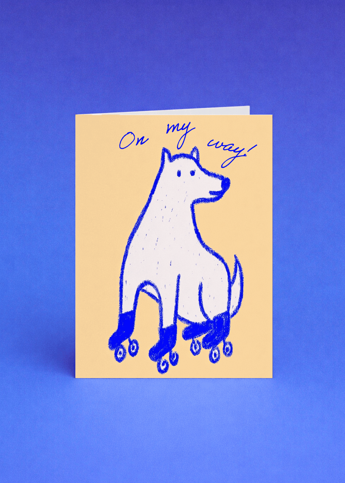 Roller Skating Surprise Card mockup 5