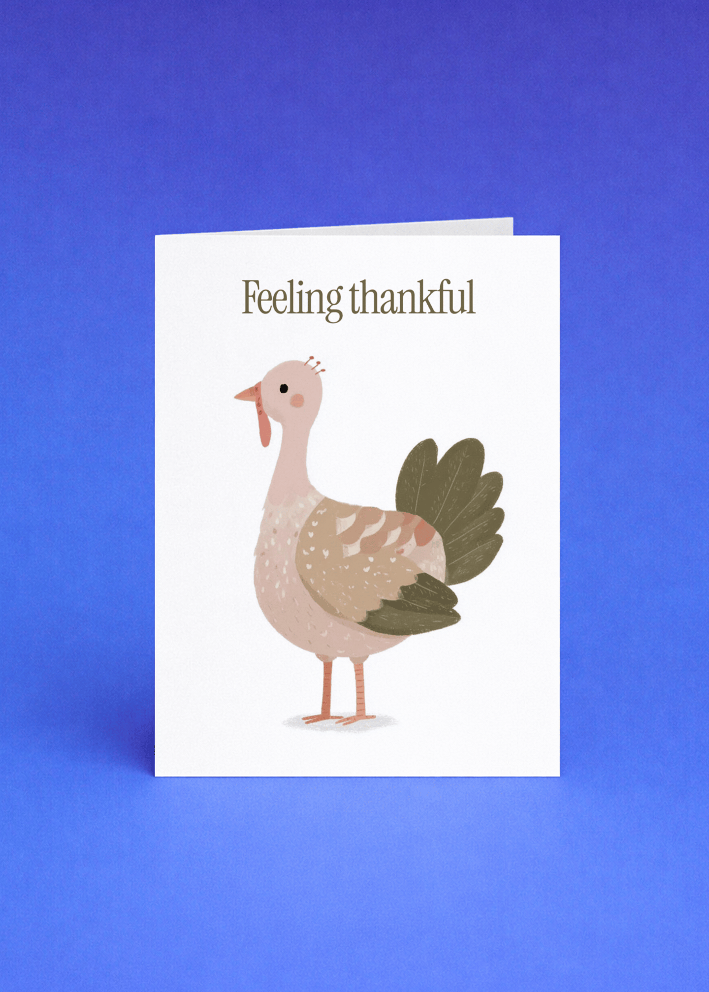 Thankful Turkey Greetings mockup 5