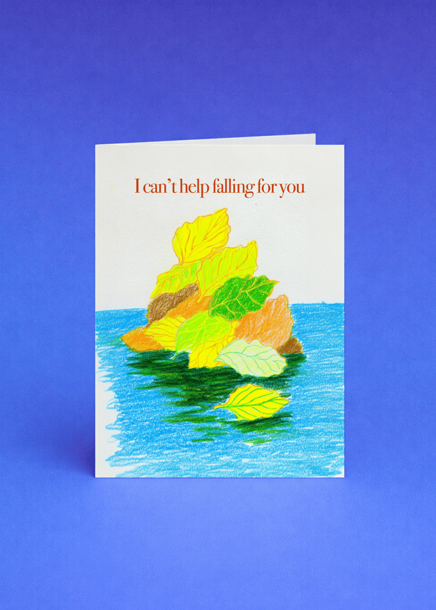 Falling for You Leaf Artwork mockup 5