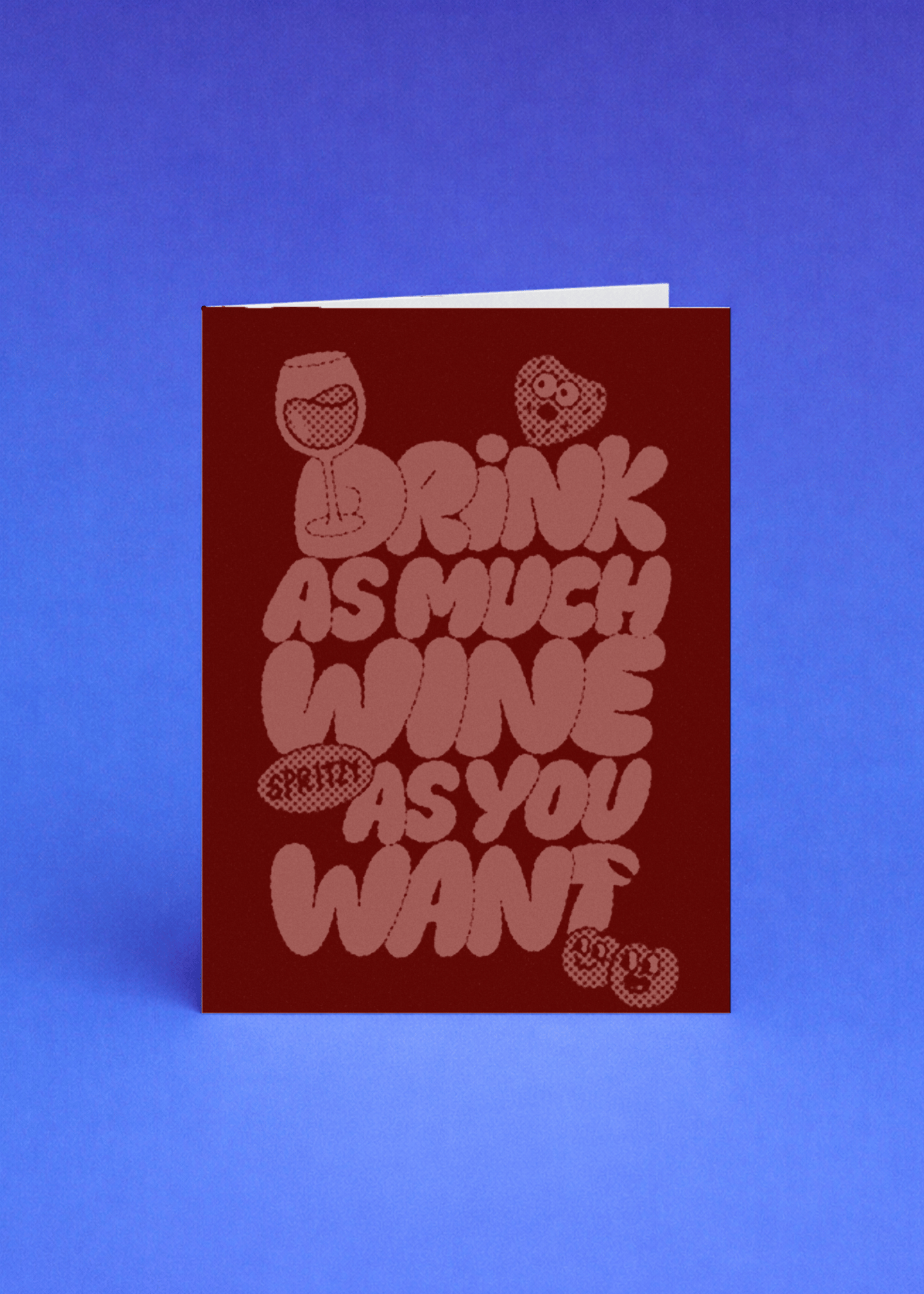 Wine Lovers' Delight Card mockup 5