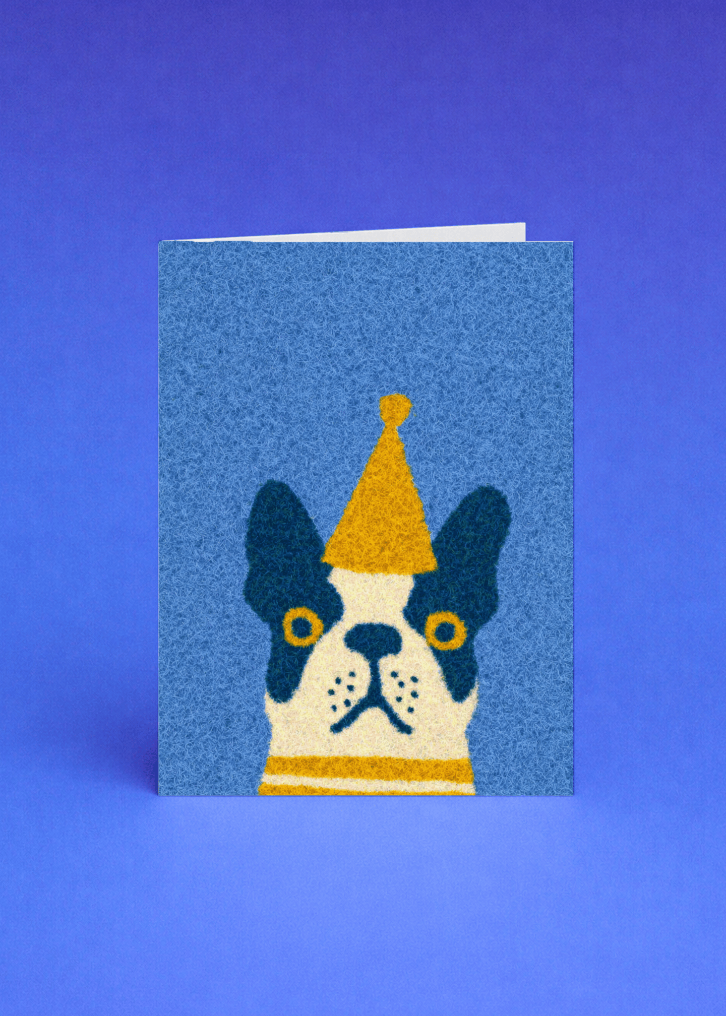 Party Pup Greeting Card mockup 5