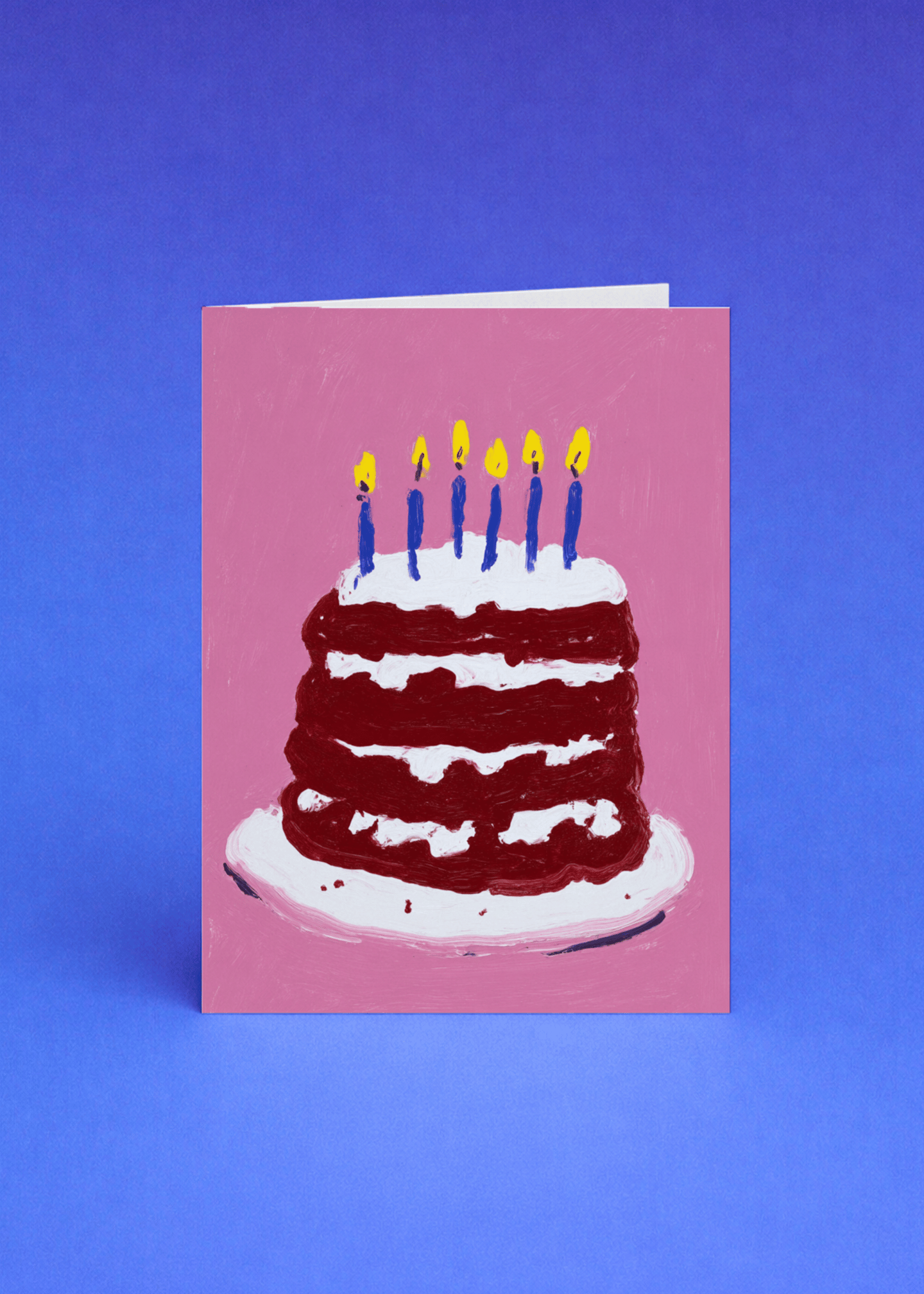 Festive Cake Birthday Greeting mockup 5