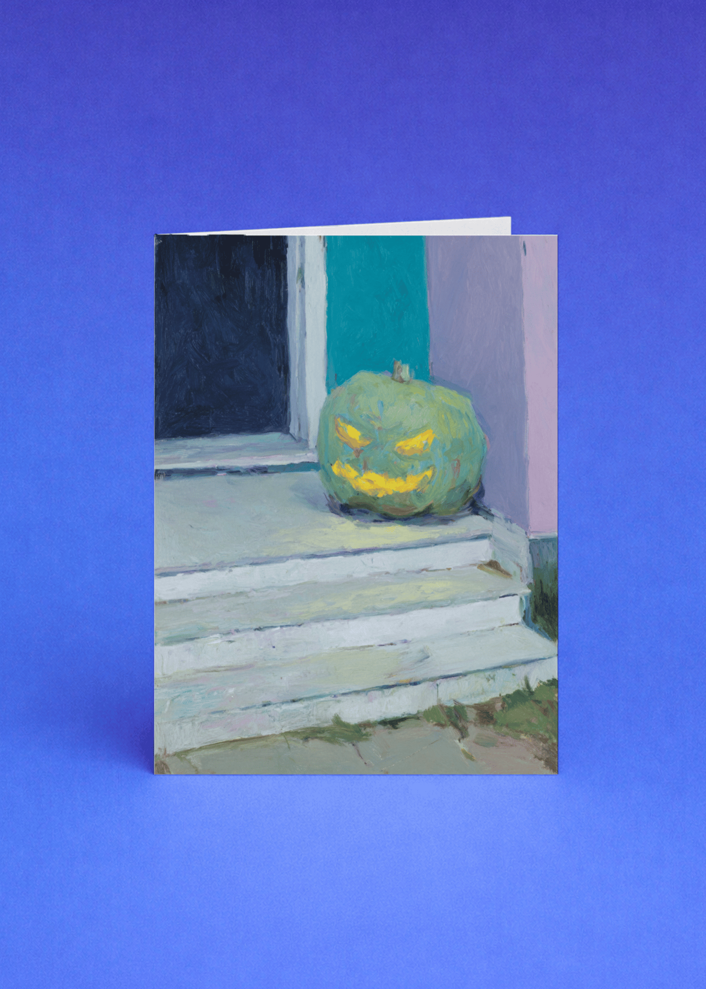 Spooky Pumpkin Greetings mockup 5
