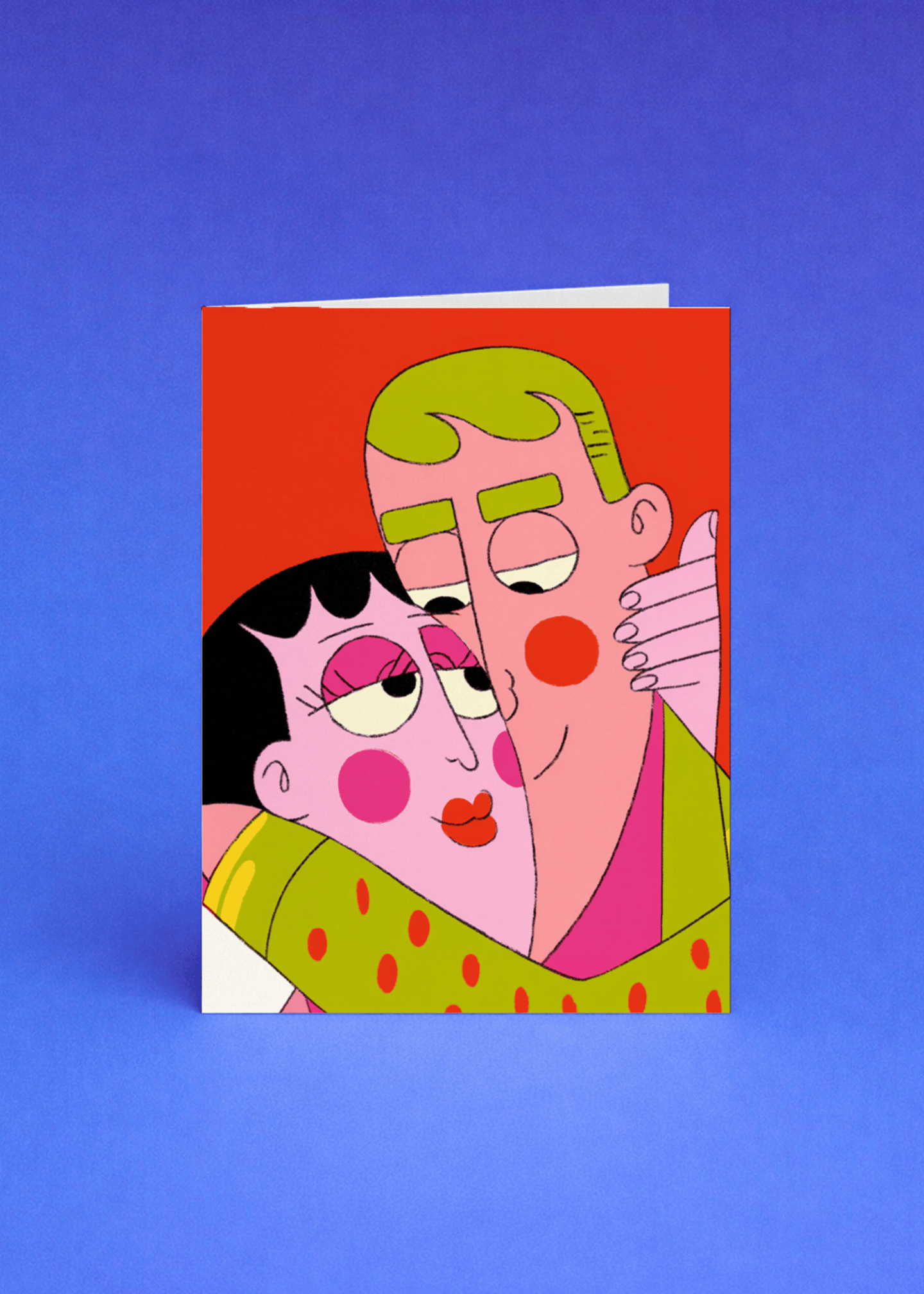 Warm Embrace Love Card mockup 5
